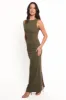 Kylie Maxi Dress - Olive sold by Petal & Pup