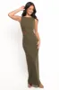 Kylie Maxi Dress - Olive sold by Petal & Pup