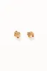 Isobel Flower Earrings - Gold sold by Petal & Pup