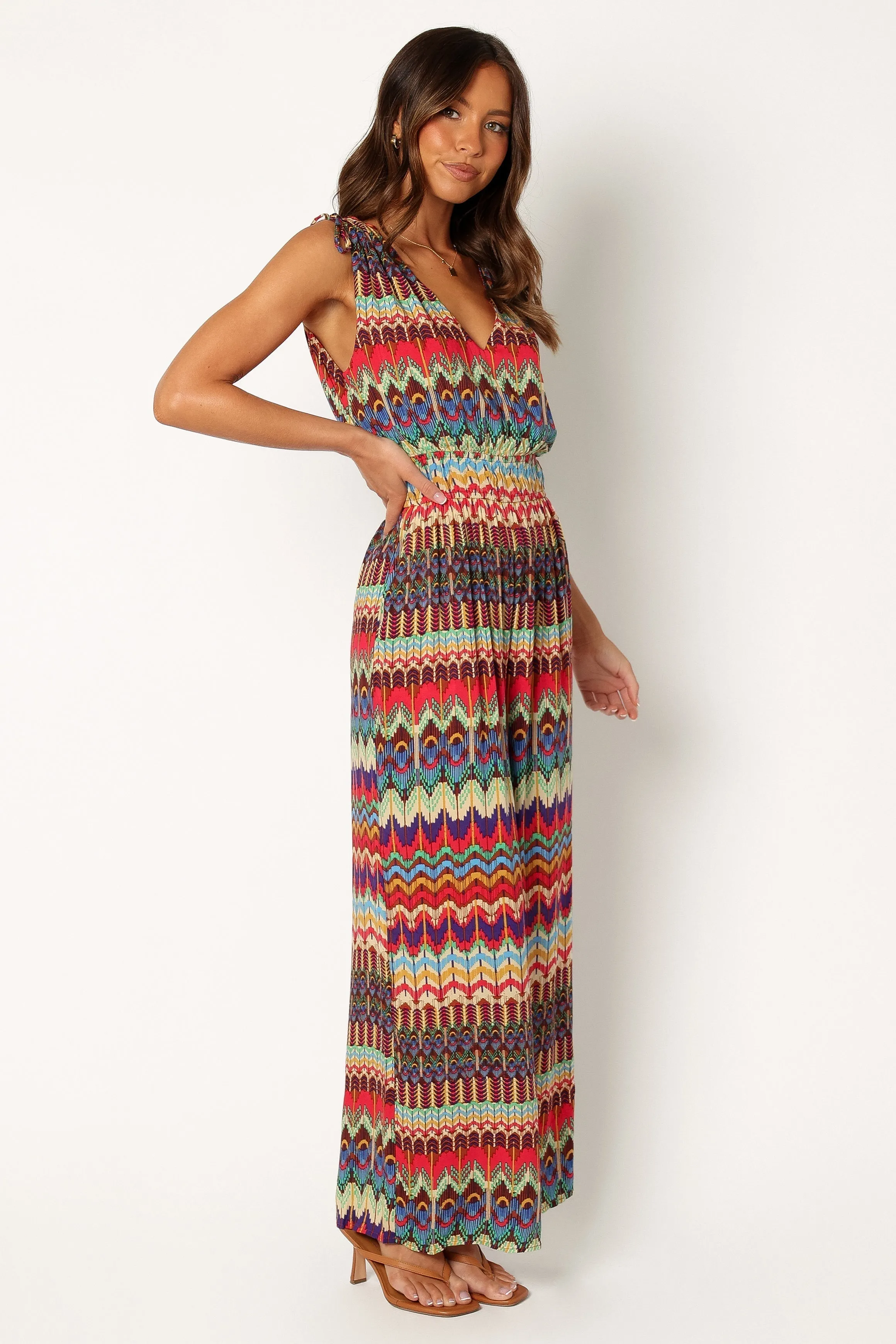 Sunset Jumpsuit - Multi sold by Petal & Pup product image thumbnail 5