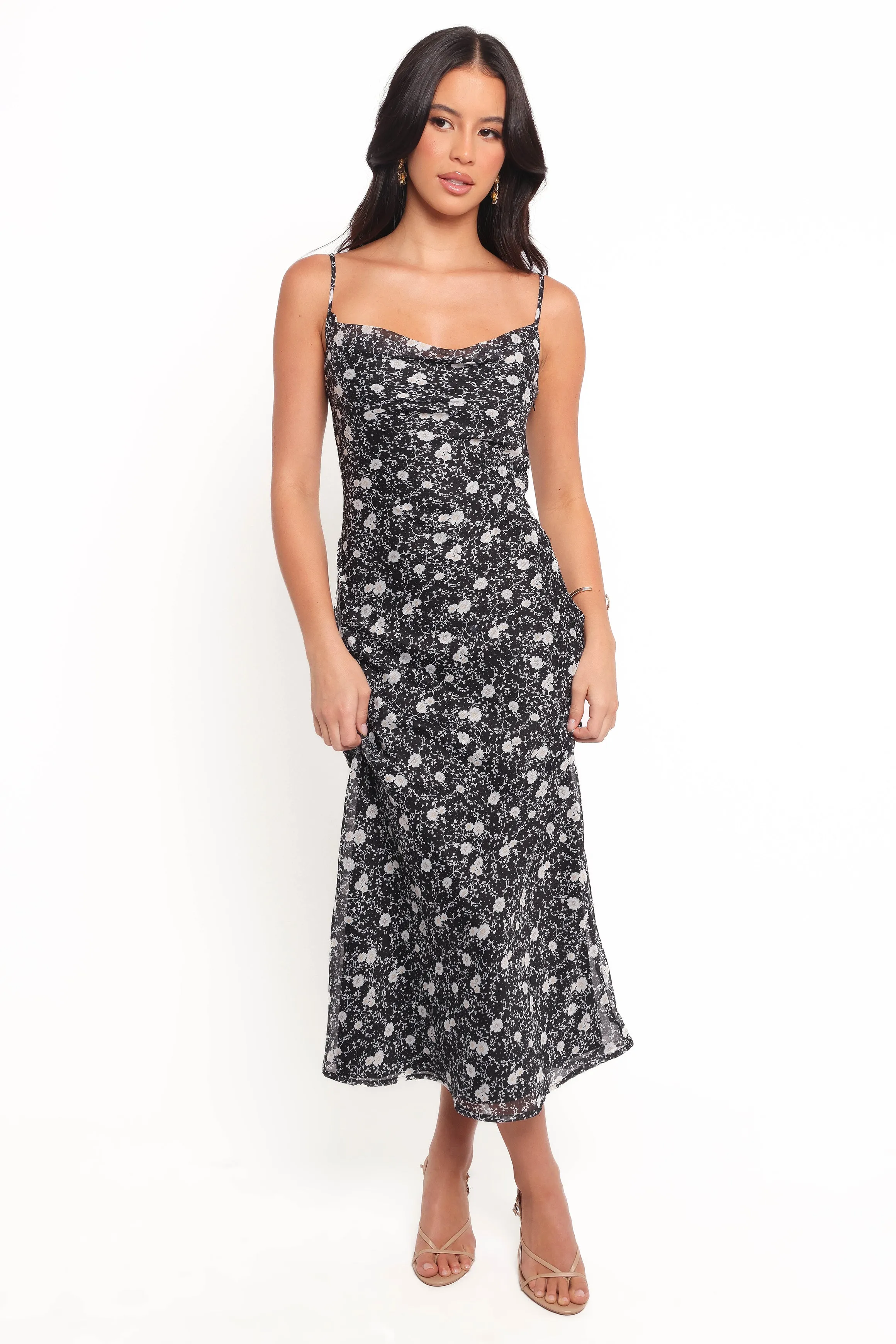 Elka Midi Dress - Floral sold by Petal & Pup