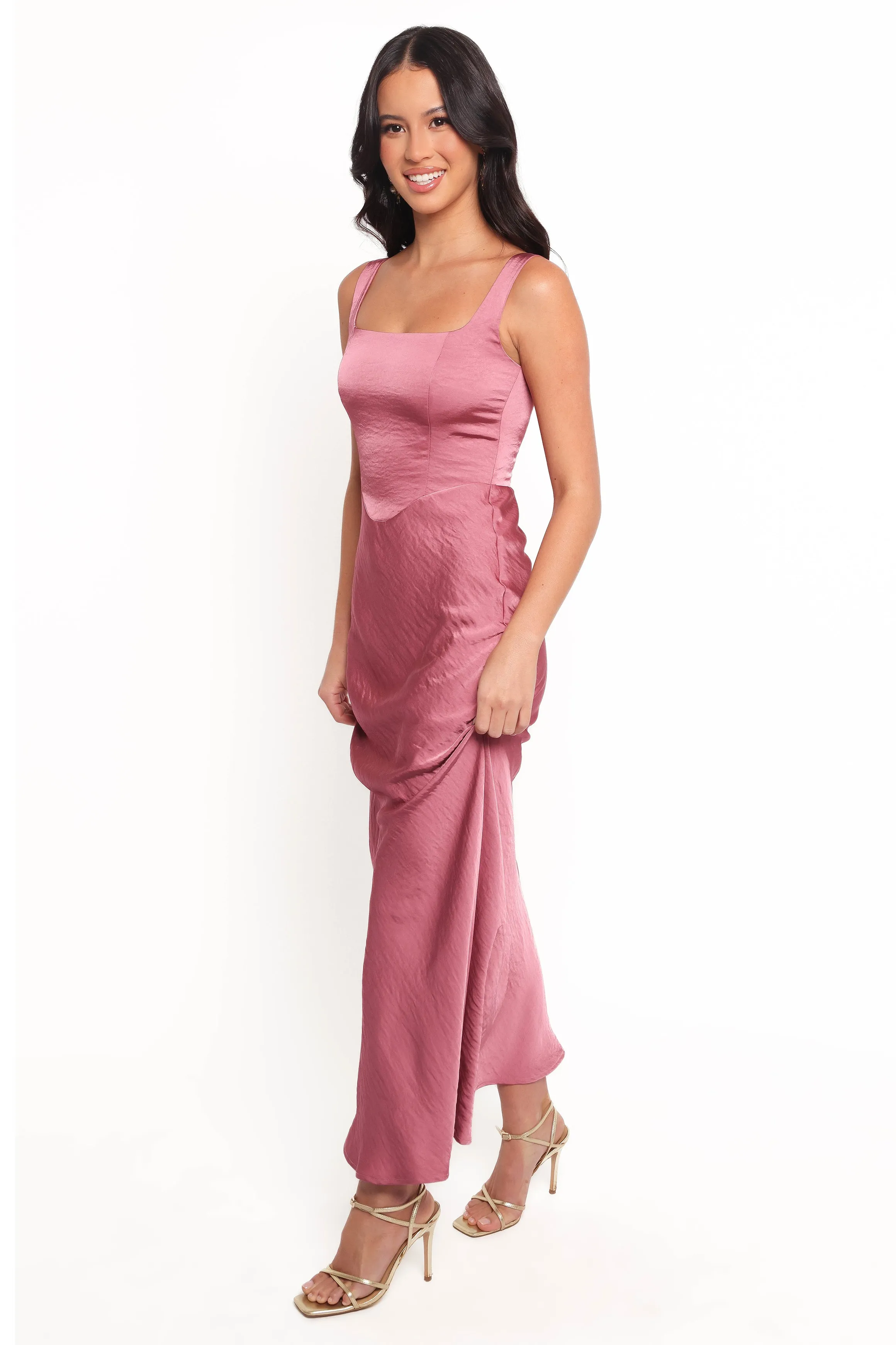 Emile Midi Dress - Rose sold by Petal & Pup product image thumbnail 3