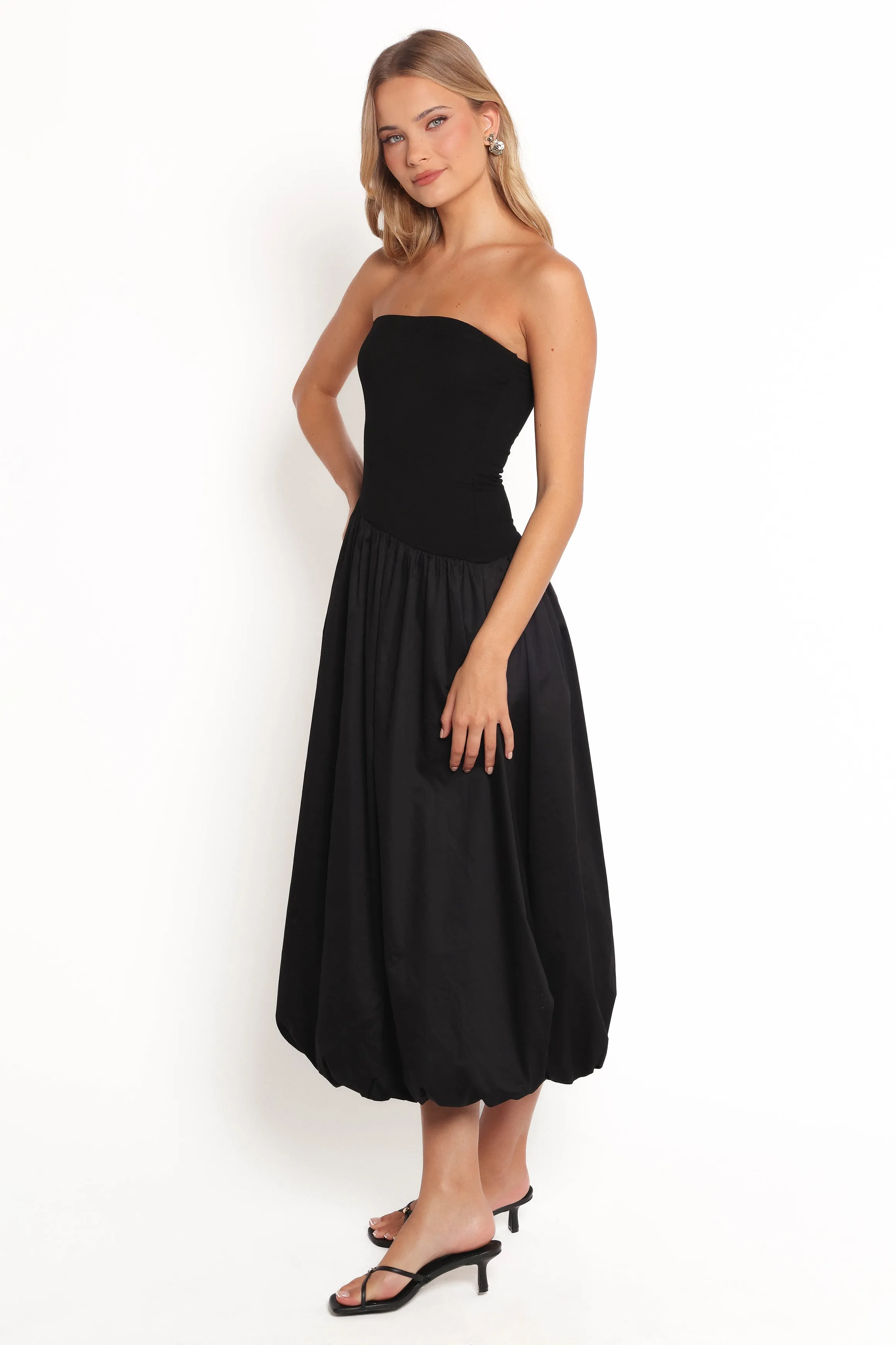 Annalyse Midi Dress - Black sold by Petal & Pup product image thumbnail 5