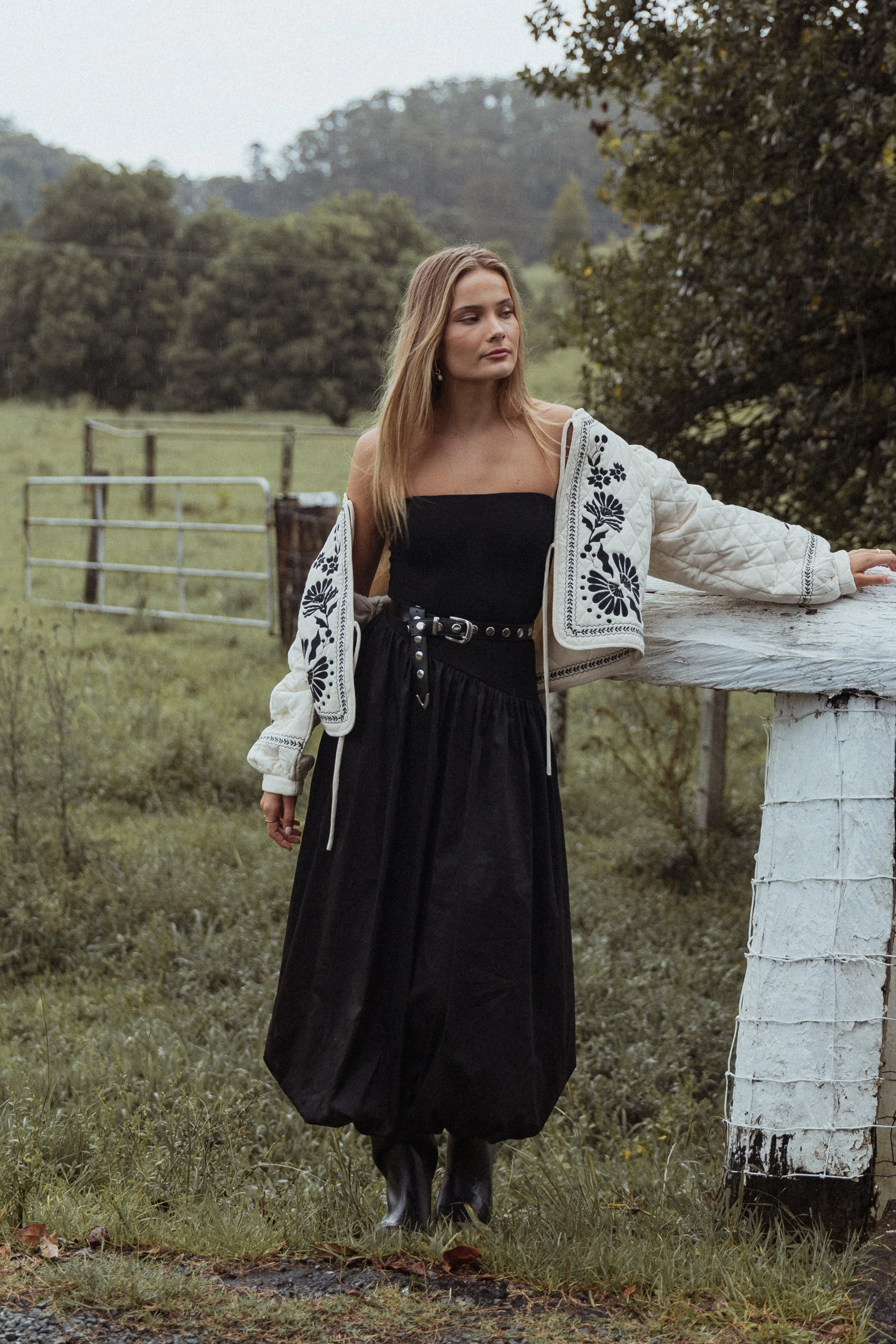 Annalyse Midi Dress - Black sold by Petal & Pup product image thumbnail 2