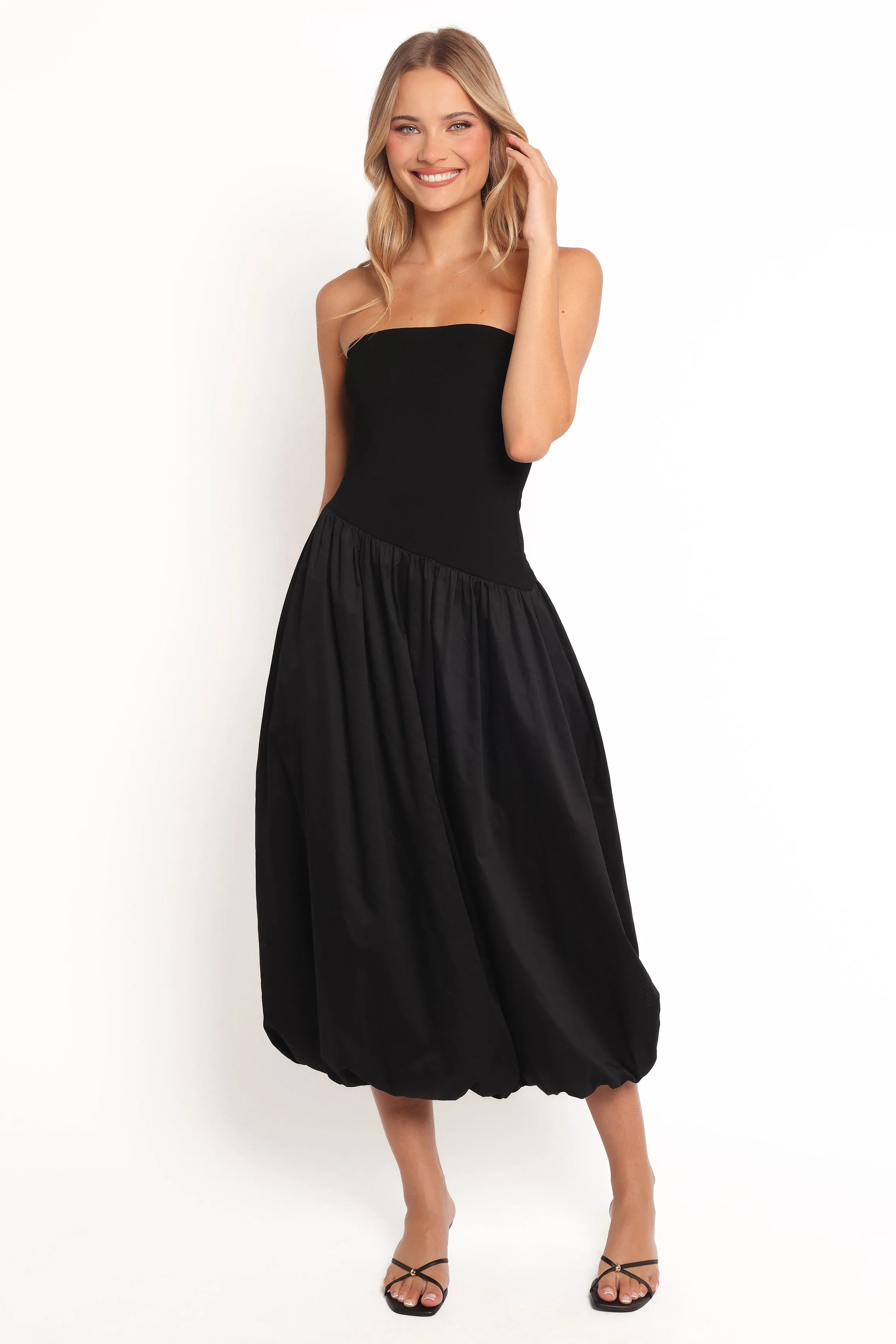 Annalyse Midi Dress - Black sold by Petal & Pup product image thumbnail 4