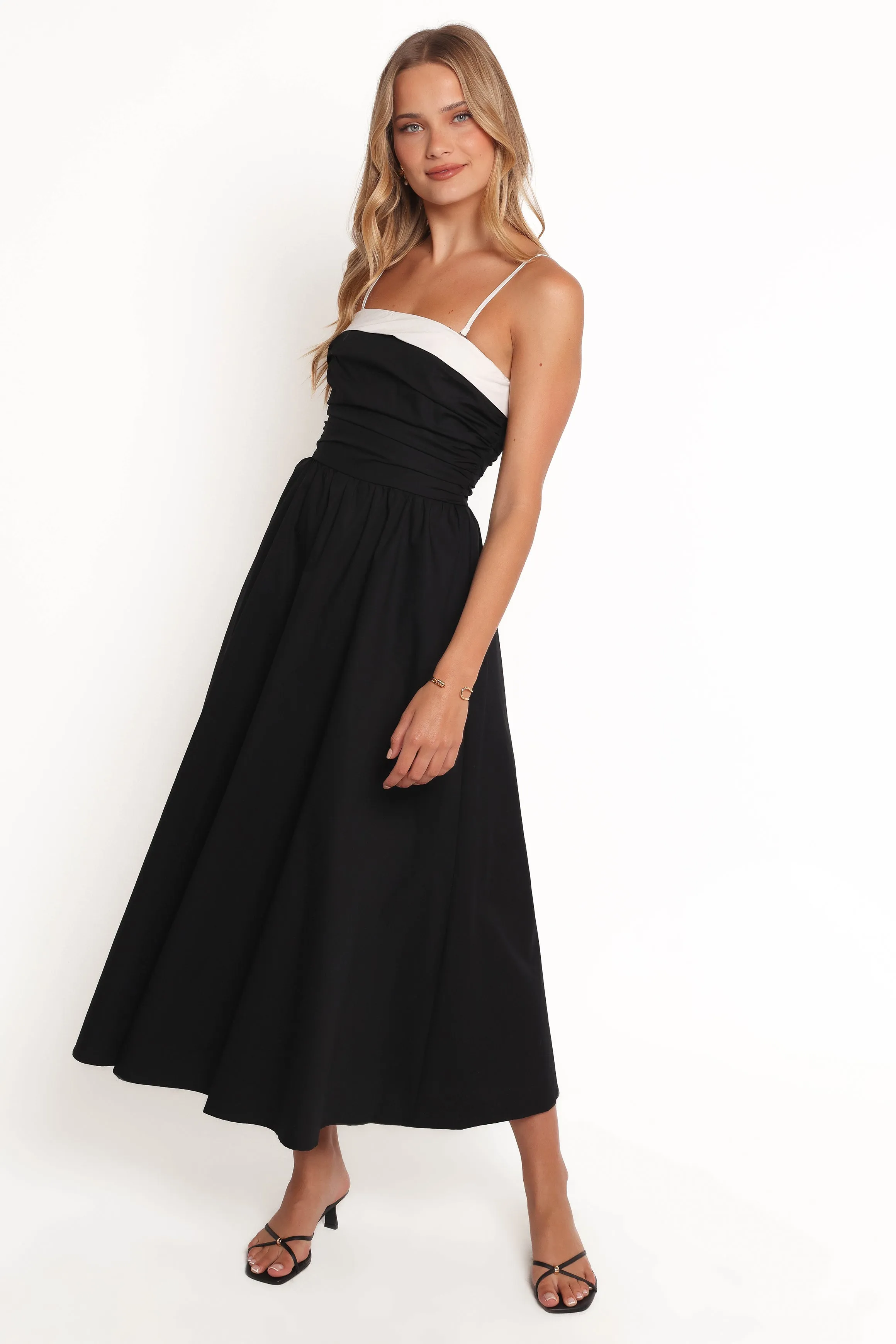 Marais Strapless Midi Dress - Black sold by Petal & Pup product image thumbnail 5
