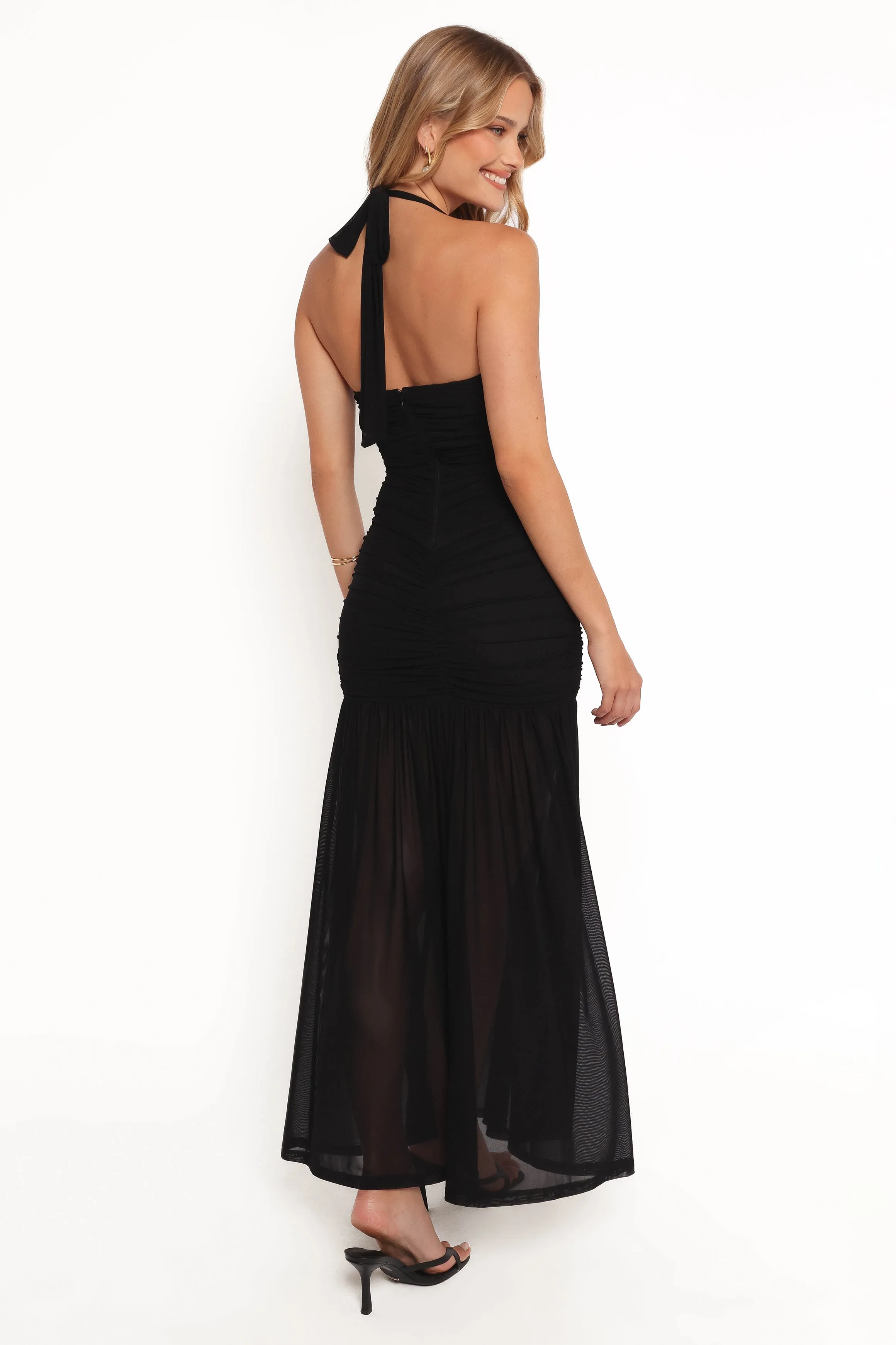 Lea Maxi Dress - Black sold by Petal & Pup product image thumbnail 4