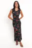 Drea Maxi Dress - Rose Print sold by Petal & Pup