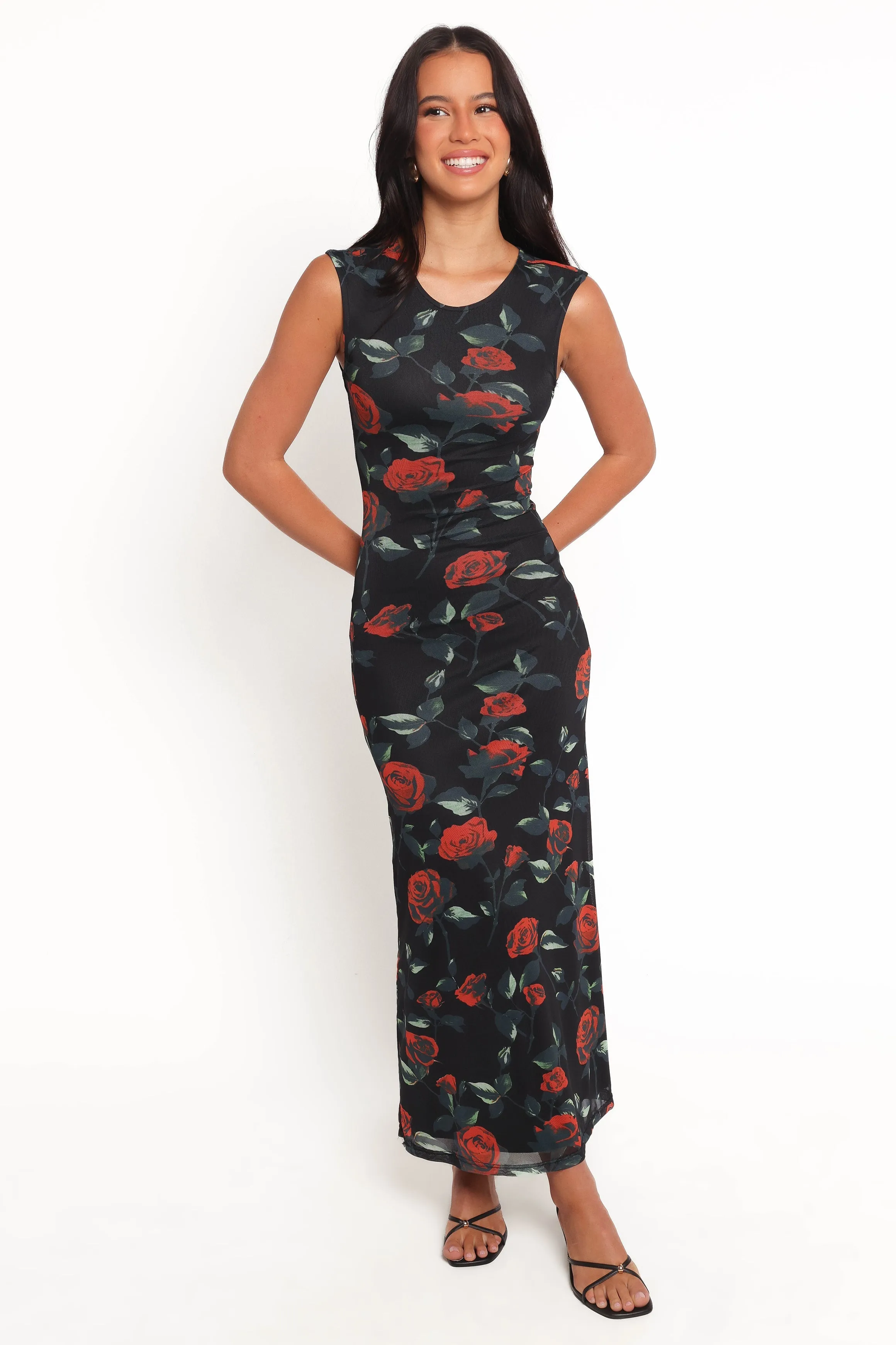 Drea Maxi Dress - Rose Print sold by Petal & Pup product image thumbnail 2