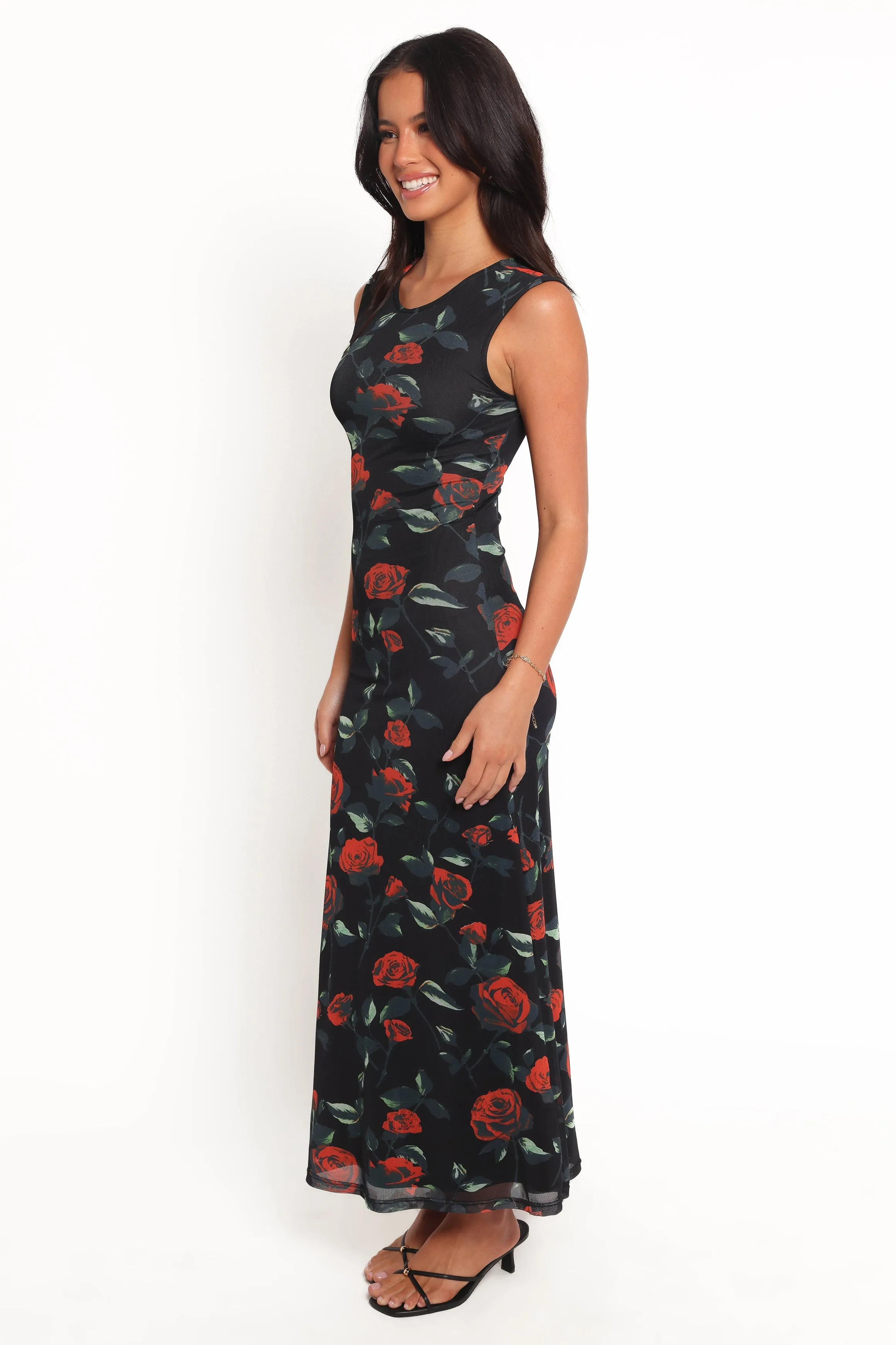 Drea Maxi Dress - Rose Print sold by Petal & Pup product image thumbnail 3