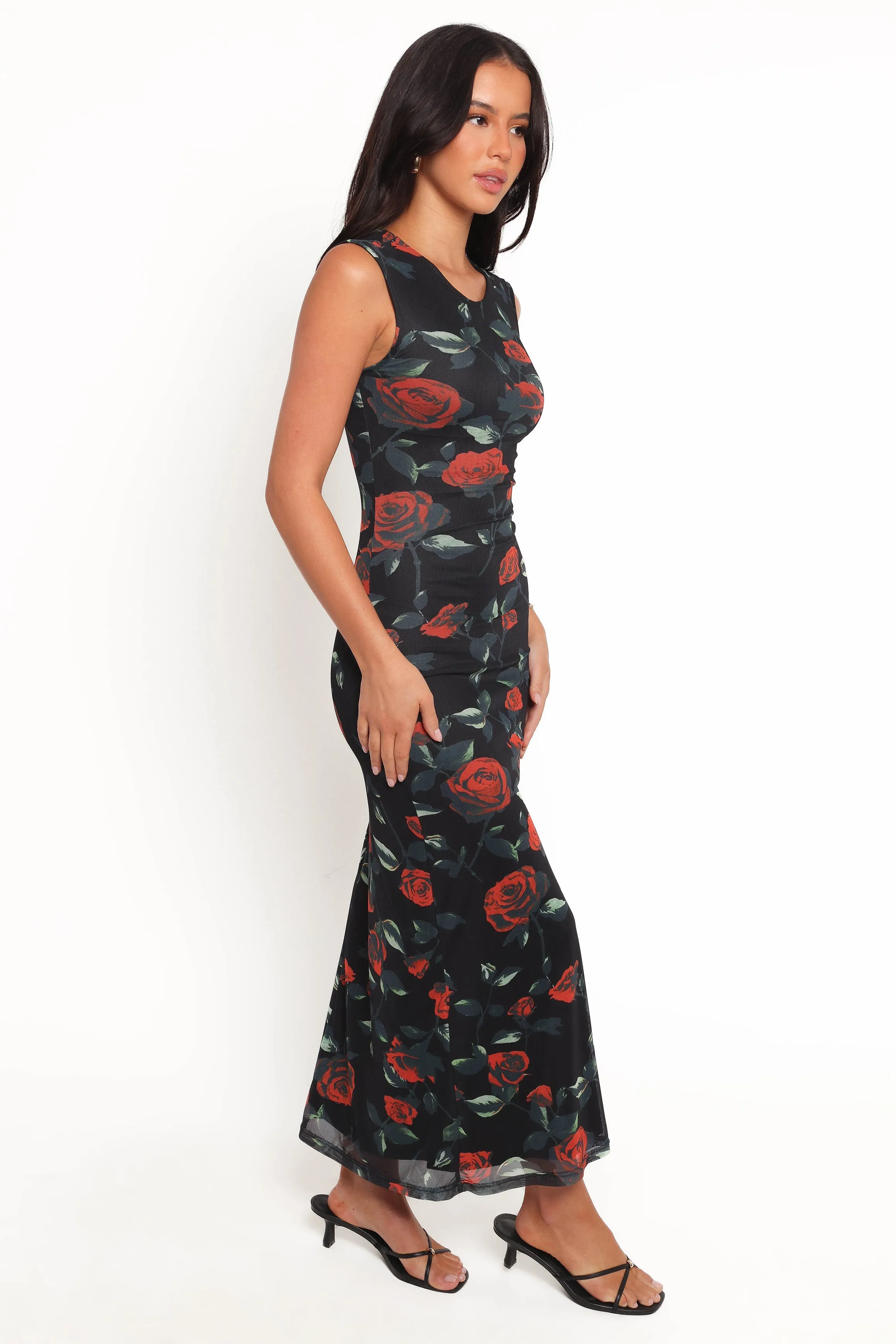 Drea Maxi Dress - Rose Print sold by Petal & Pup product image thumbnail 5