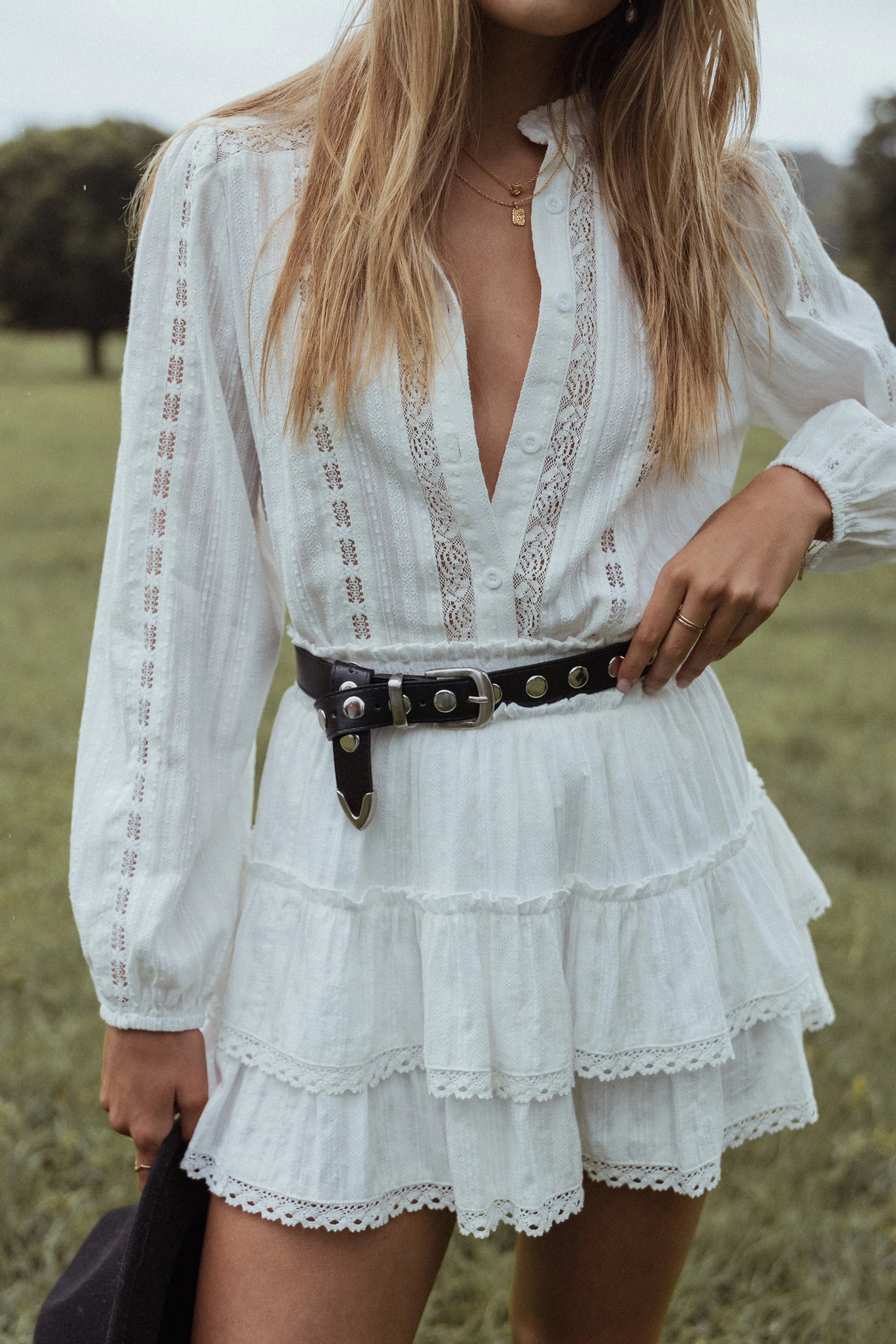 Dallas Belt - Black sold by Petal & Pup