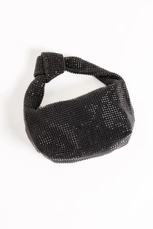 Winona Embellished Bag - Black sold by Petal & Pup