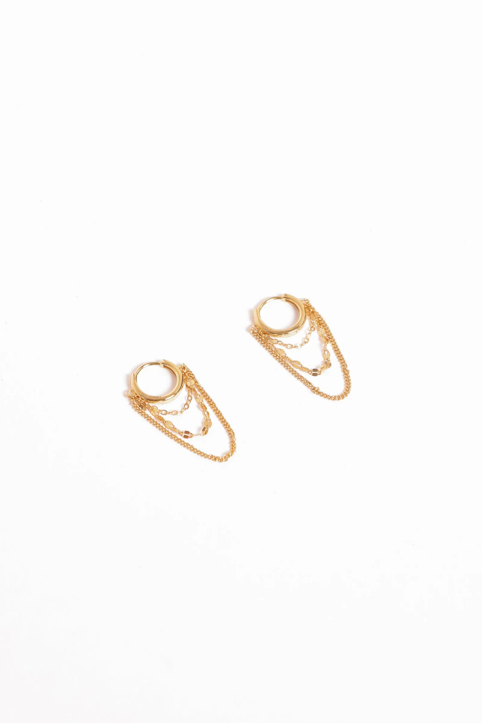 Ava Earrings - Gold sold by Petal & Pup product image thumbnail 2