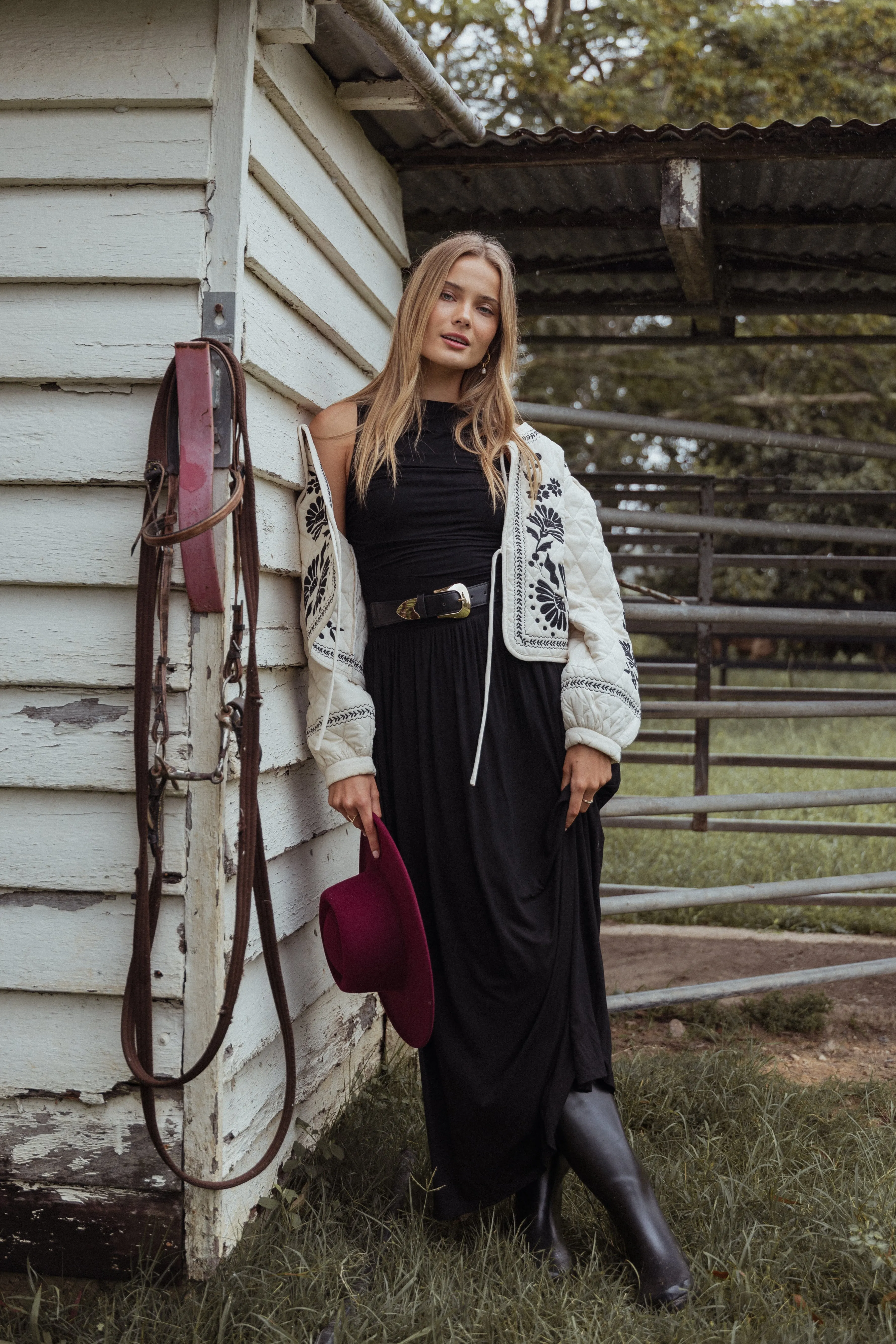 Shirley Maxi Dress - Black sold by Petal & Pup product image thumbnail 2