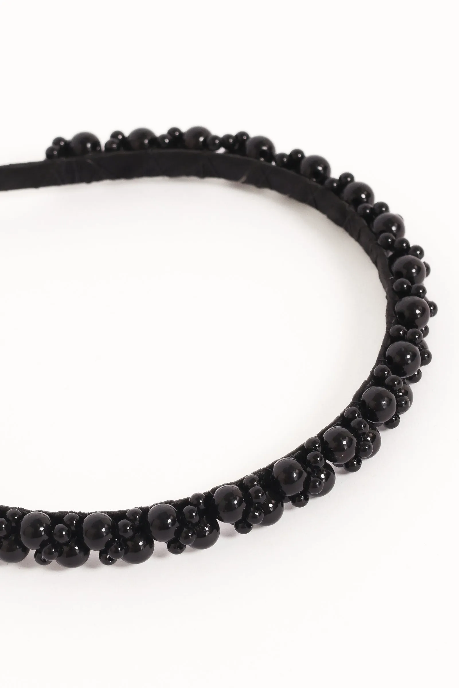 Taylor Headband - Black sold by Petal & Pup product image thumbnail 3