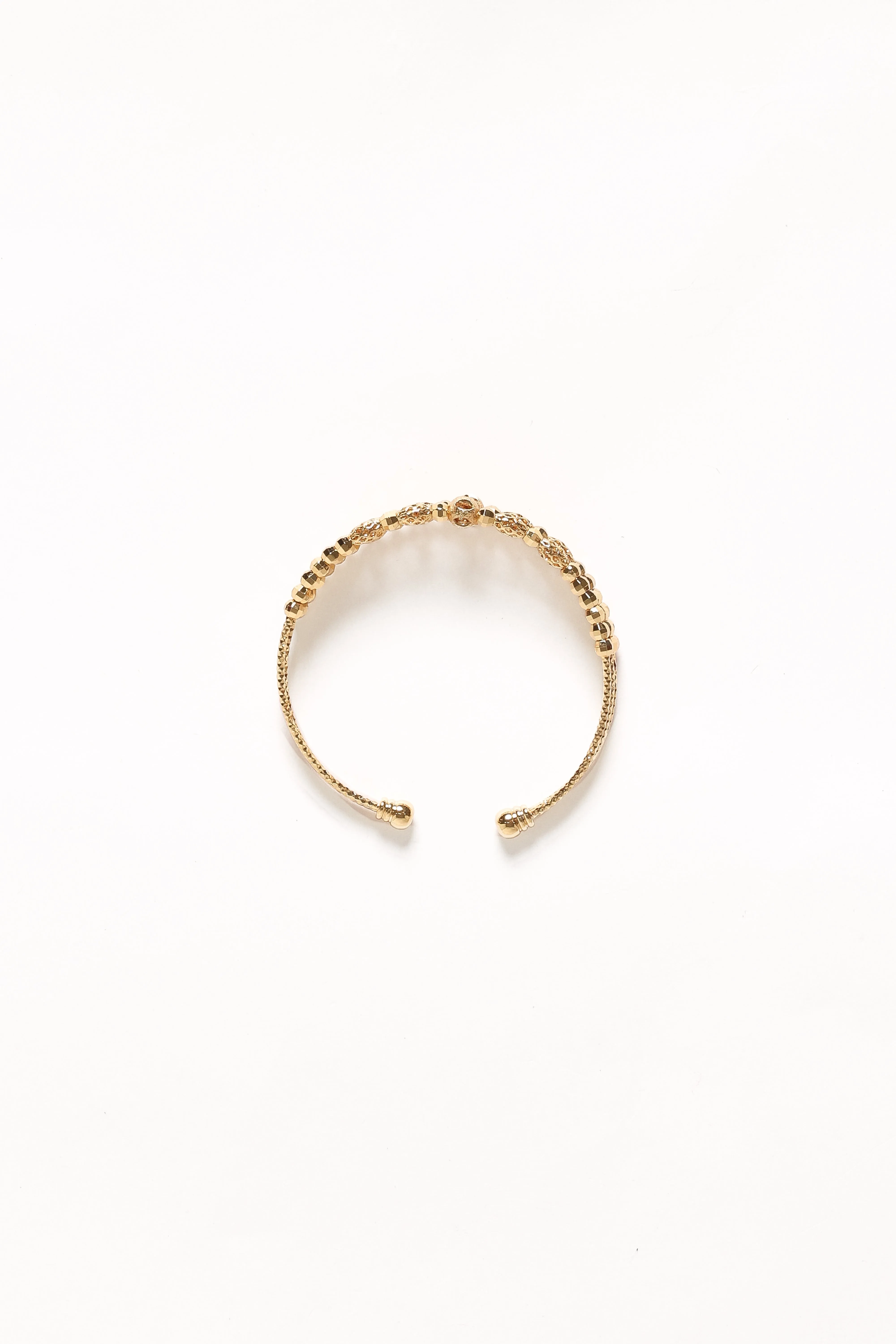 Noah Cuff Bracelet - Gold sold by Petal & Pup product image thumbnail 2