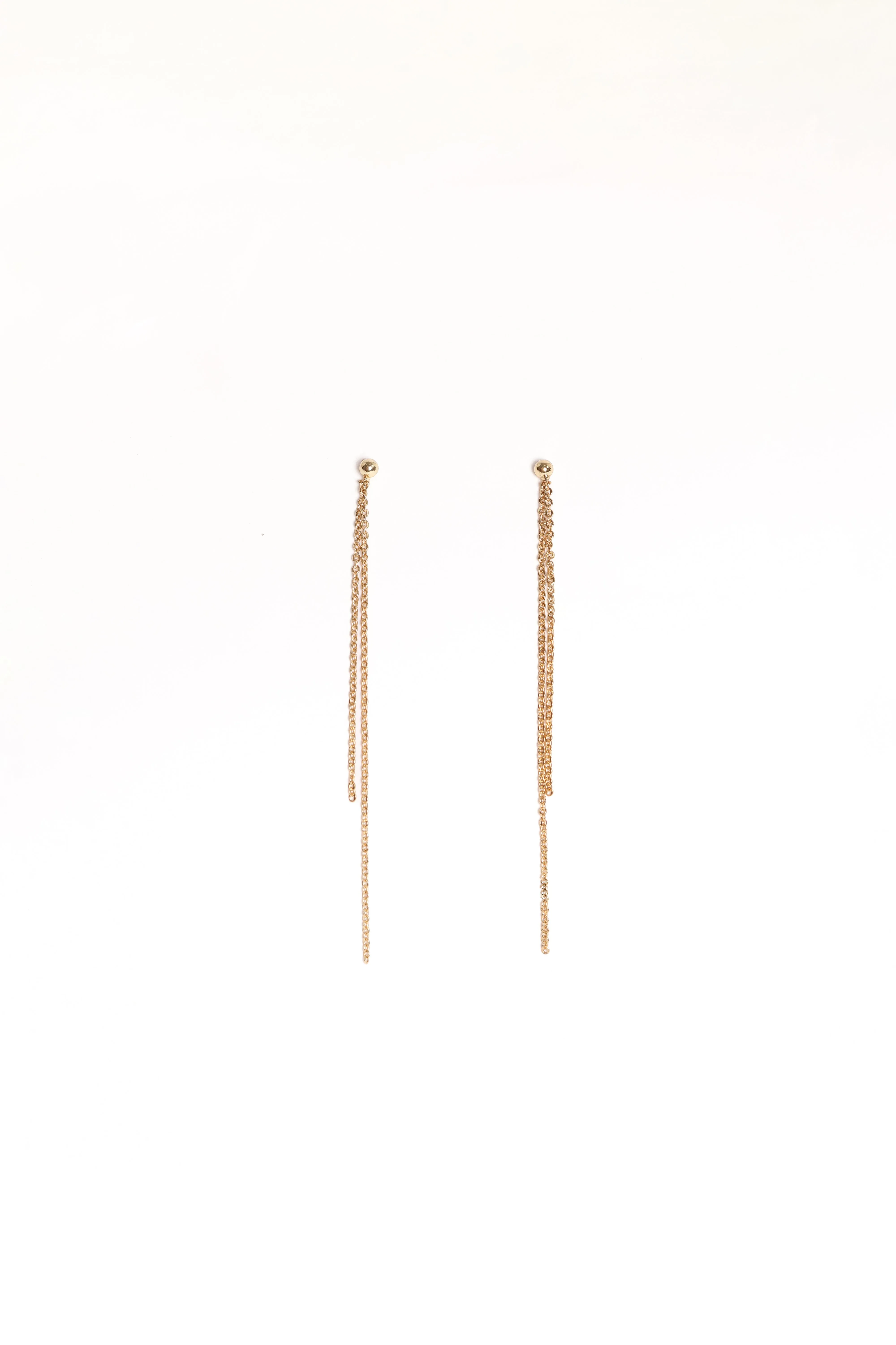 Genevieve Drop Earrings - Gold sold by Petal & Pup
