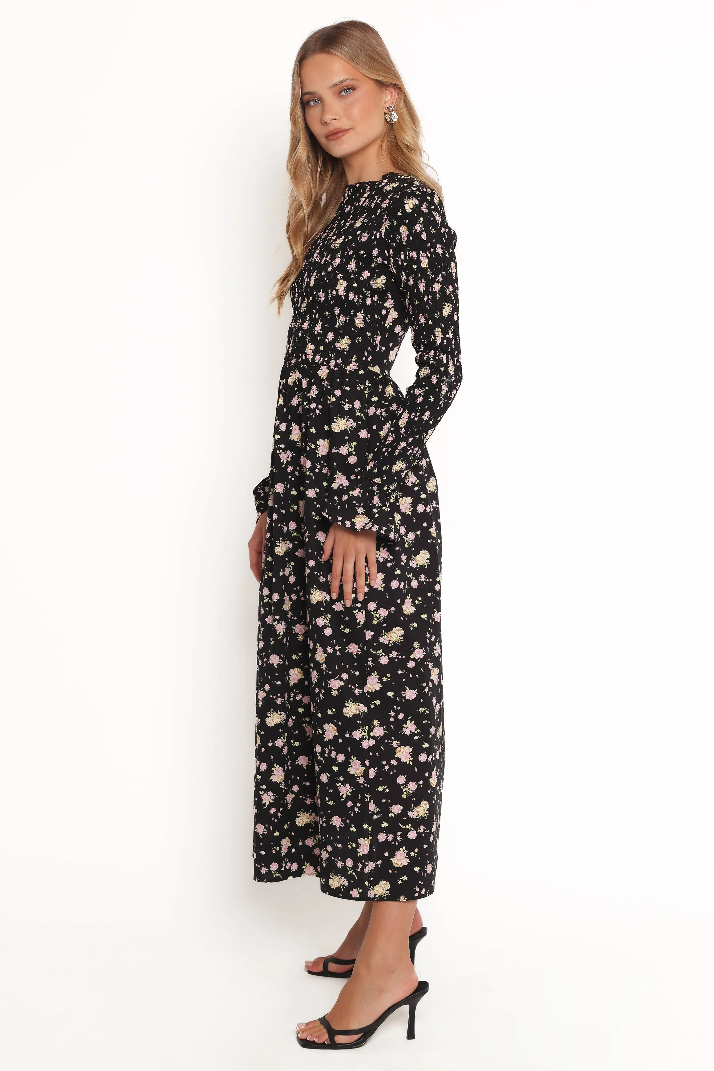 Mairead Maxi Dress - Black Floral sold by Petal & Pup product image thumbnail 3