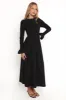 Mairead Maxi Dress - Black sold by Petal & Pup