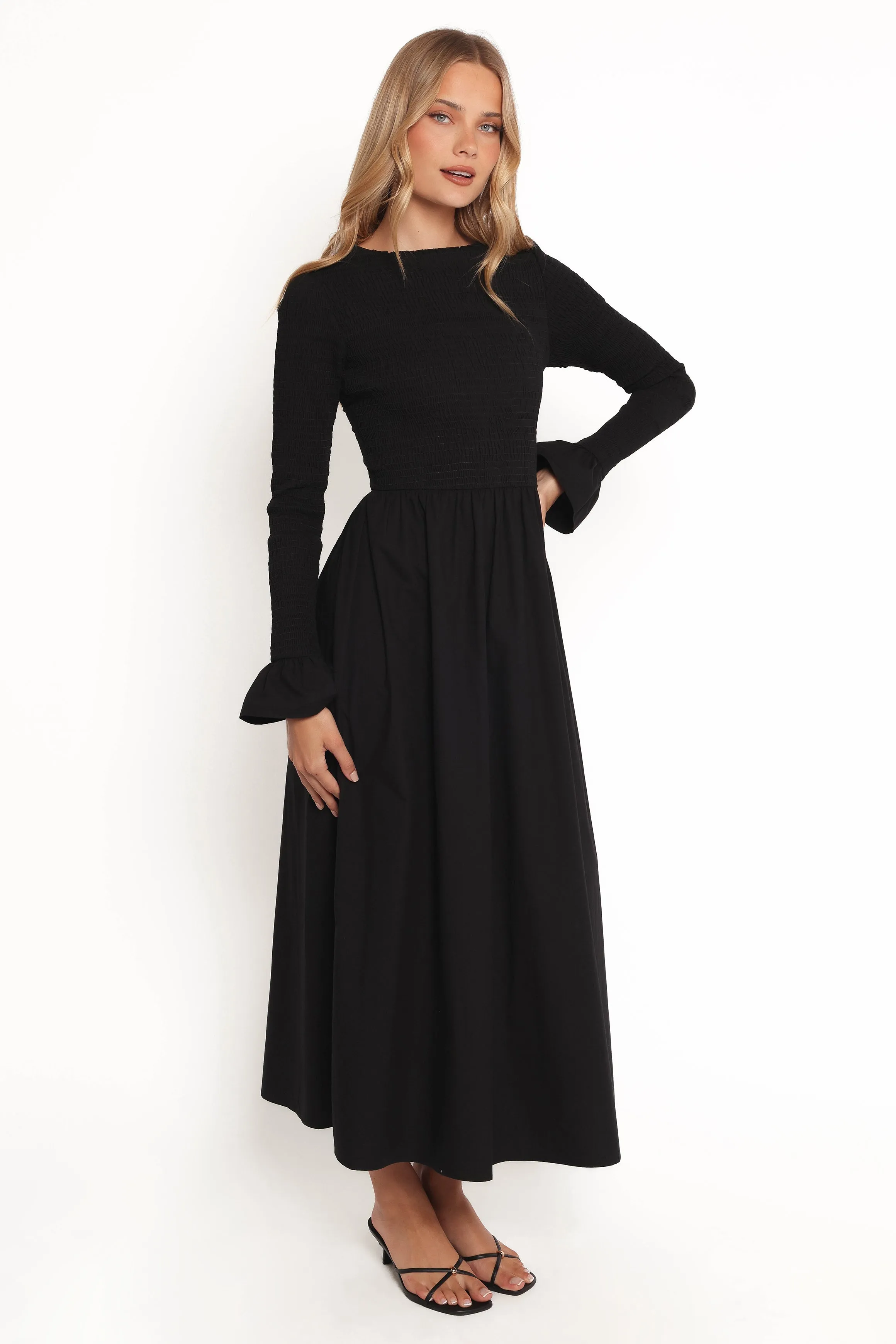 Mairead Maxi Dress - Black sold by Petal & Pup product image thumbnail 5