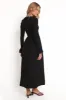 Mairead Maxi Dress - Black sold by Petal & Pup