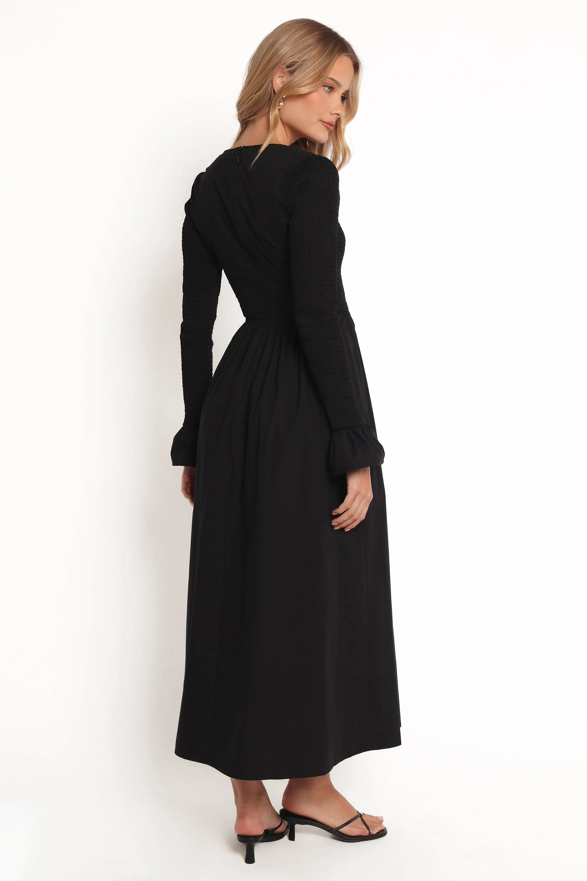 Mairead Maxi Dress - Black sold by Petal & Pup product image thumbnail 4