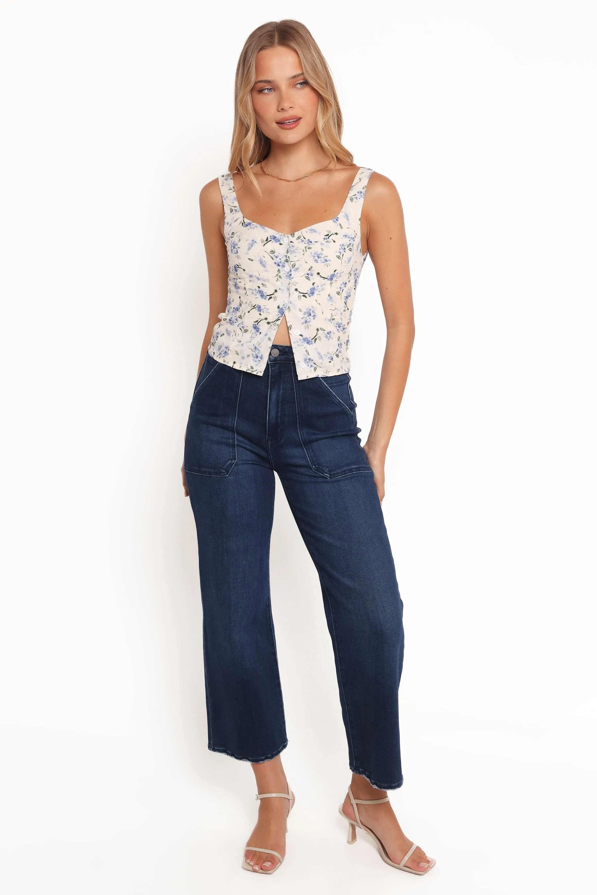 Jia Top - Ivory Floral sold by Petal & Pup product image thumbnail 2