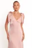 Claudine Midi Dress - Pink sold by Petal & Pup