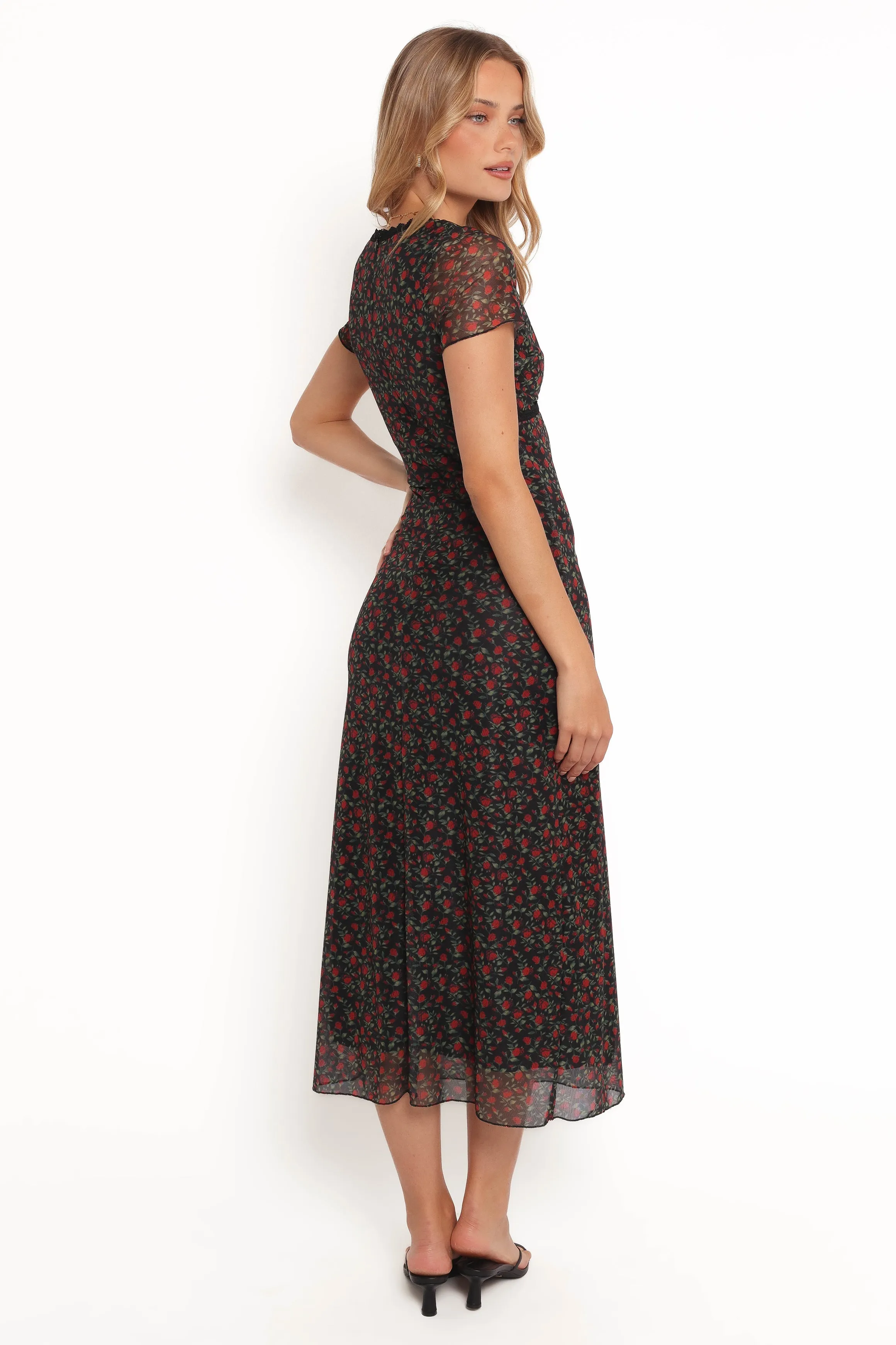 Neve Maxi Dress - Rose Print sold by Petal & Pup product image thumbnail 4