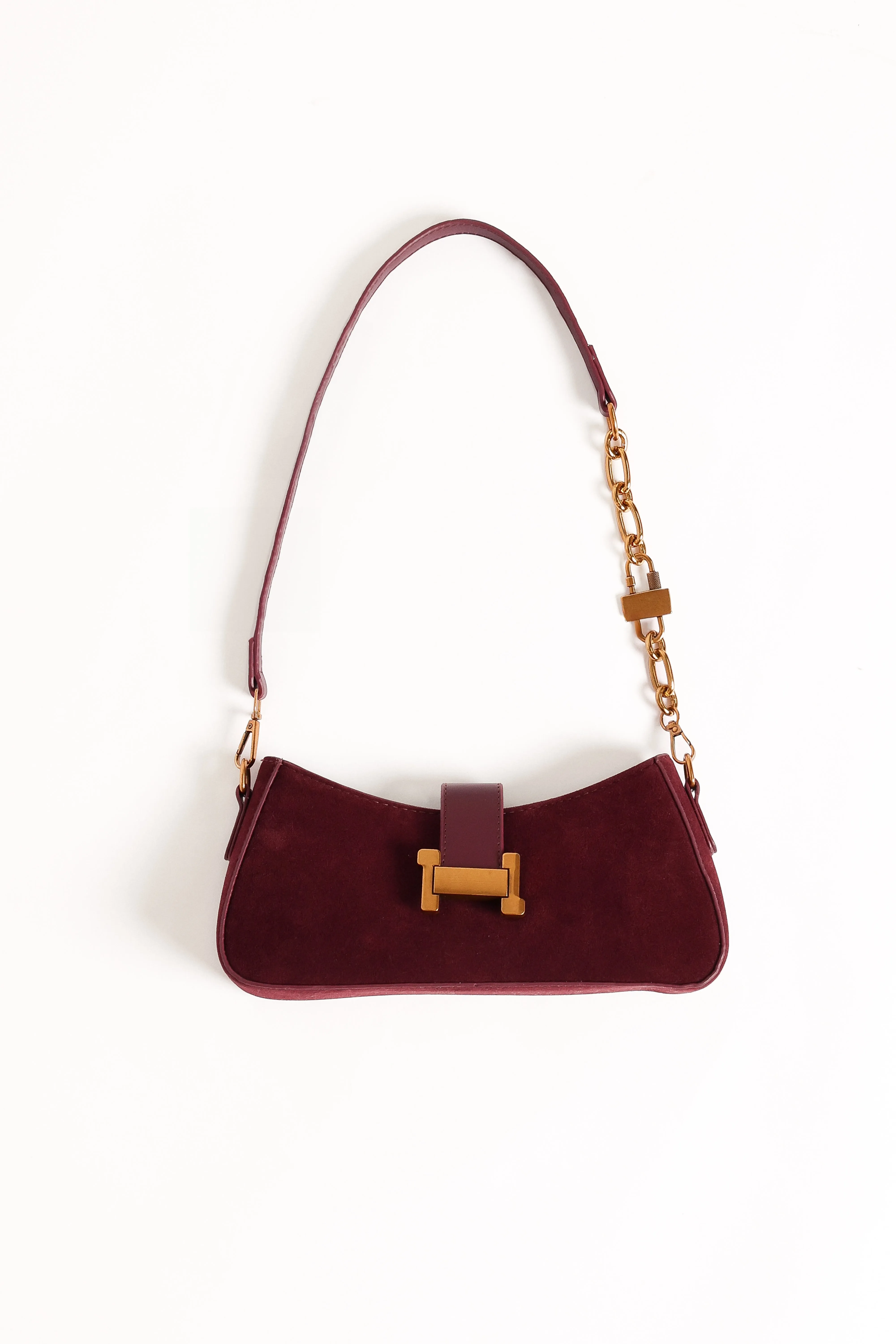 Janet Crossbody Bag - Wine sold by Petal & Pup