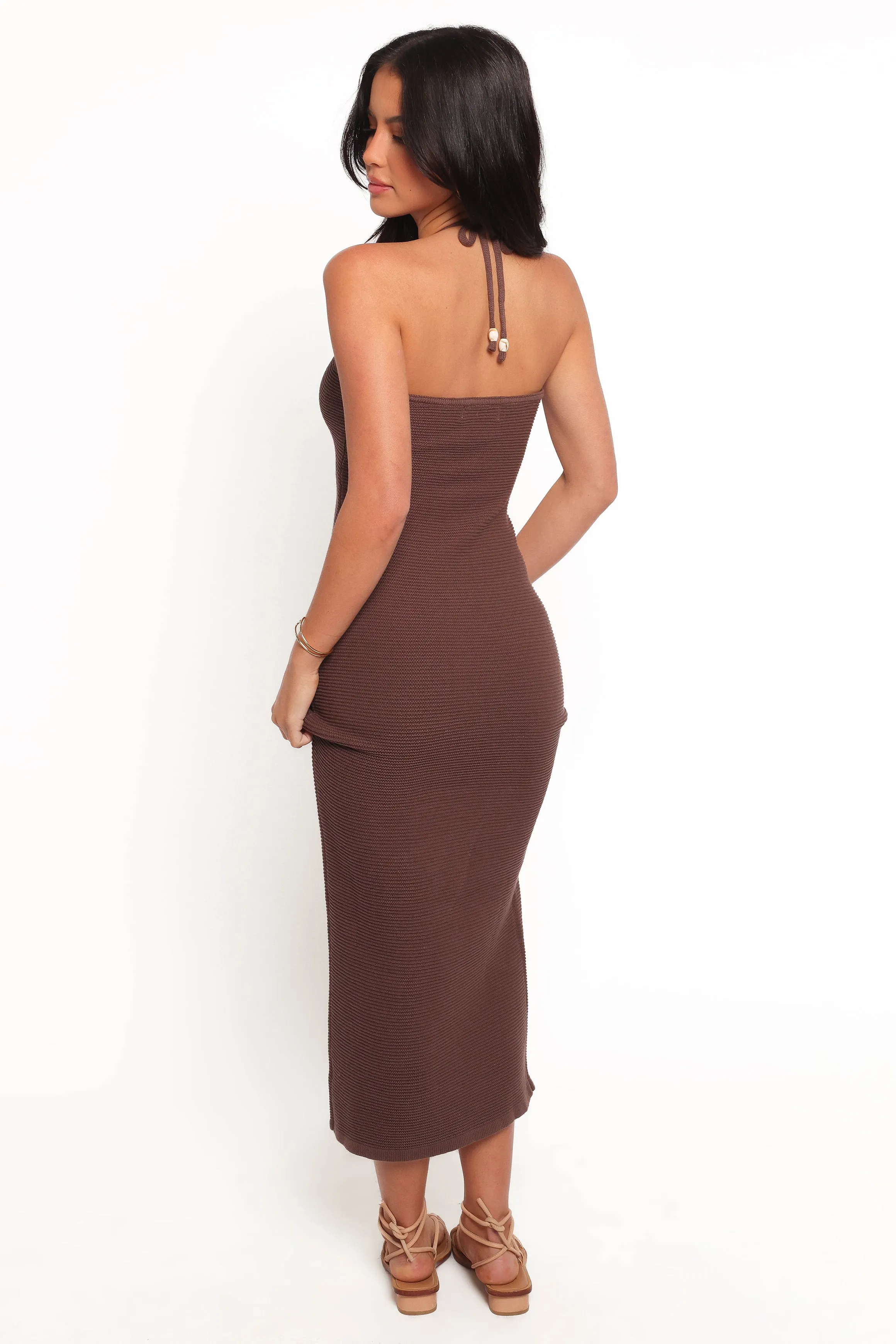 Darya Midi Dress - Cocoa sold by Petal & Pup product image thumbnail 2