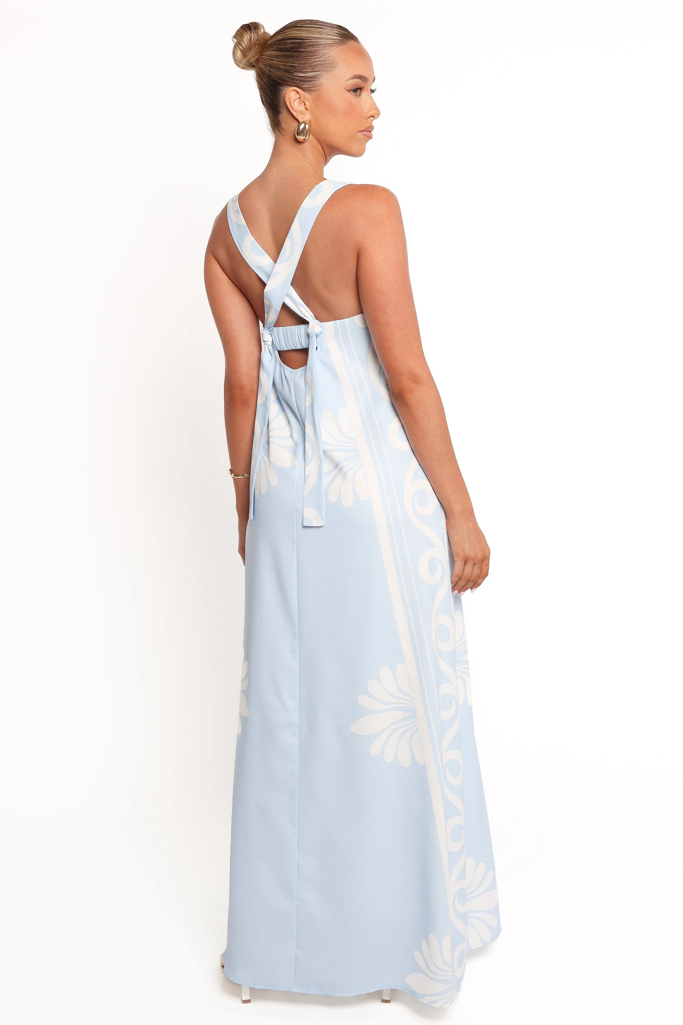 Valeria Maxi Dress - Blue sold by Petal & Pup product image thumbnail 3
