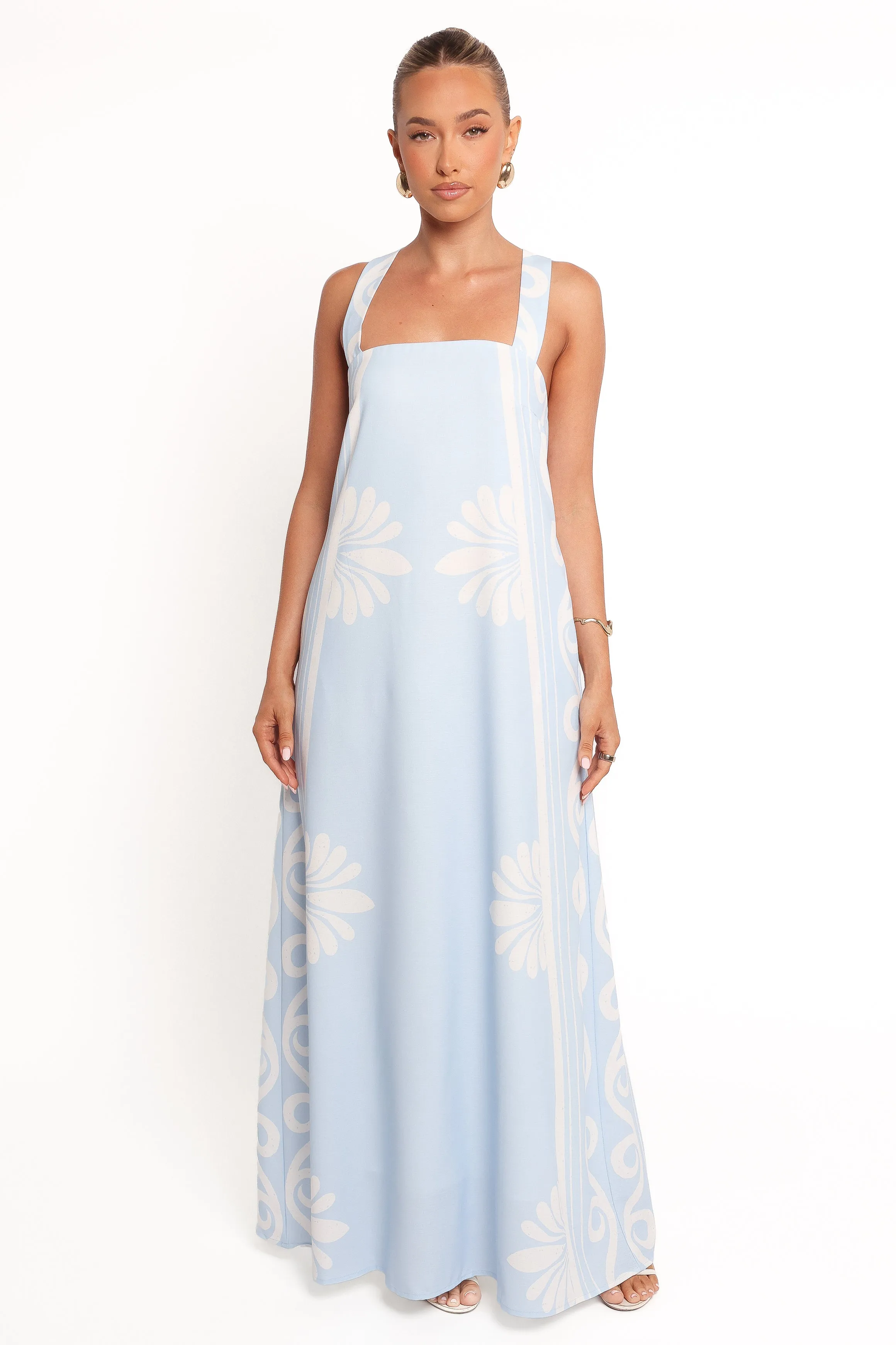 Valeria Maxi Dress - Blue sold by Petal & Pup product image thumbnail 2