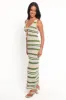 Hubert Midi Dress - Khaki Multi sold by Petal & Pup