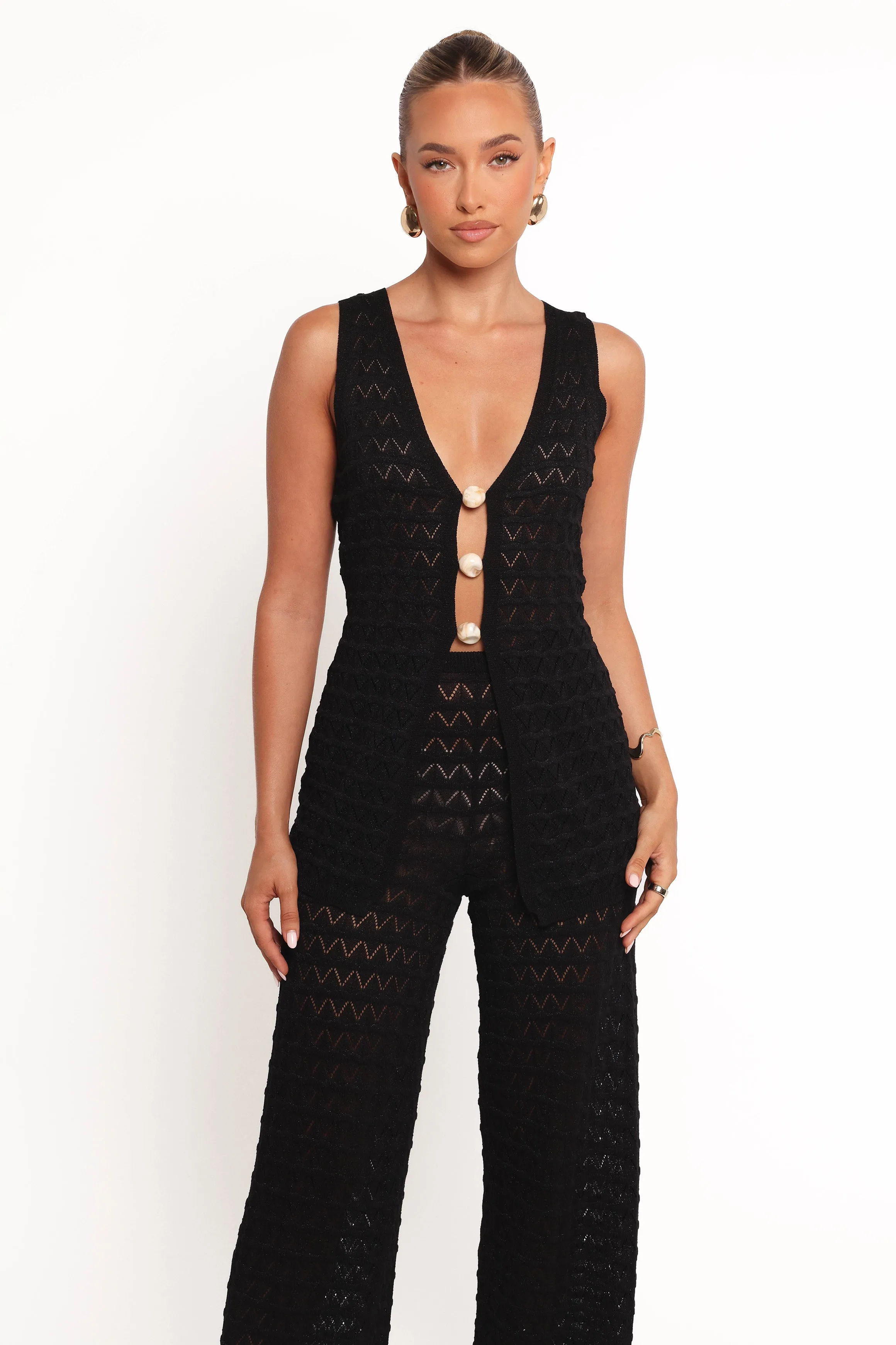 Fiore Top - Black sold by Petal & Pup