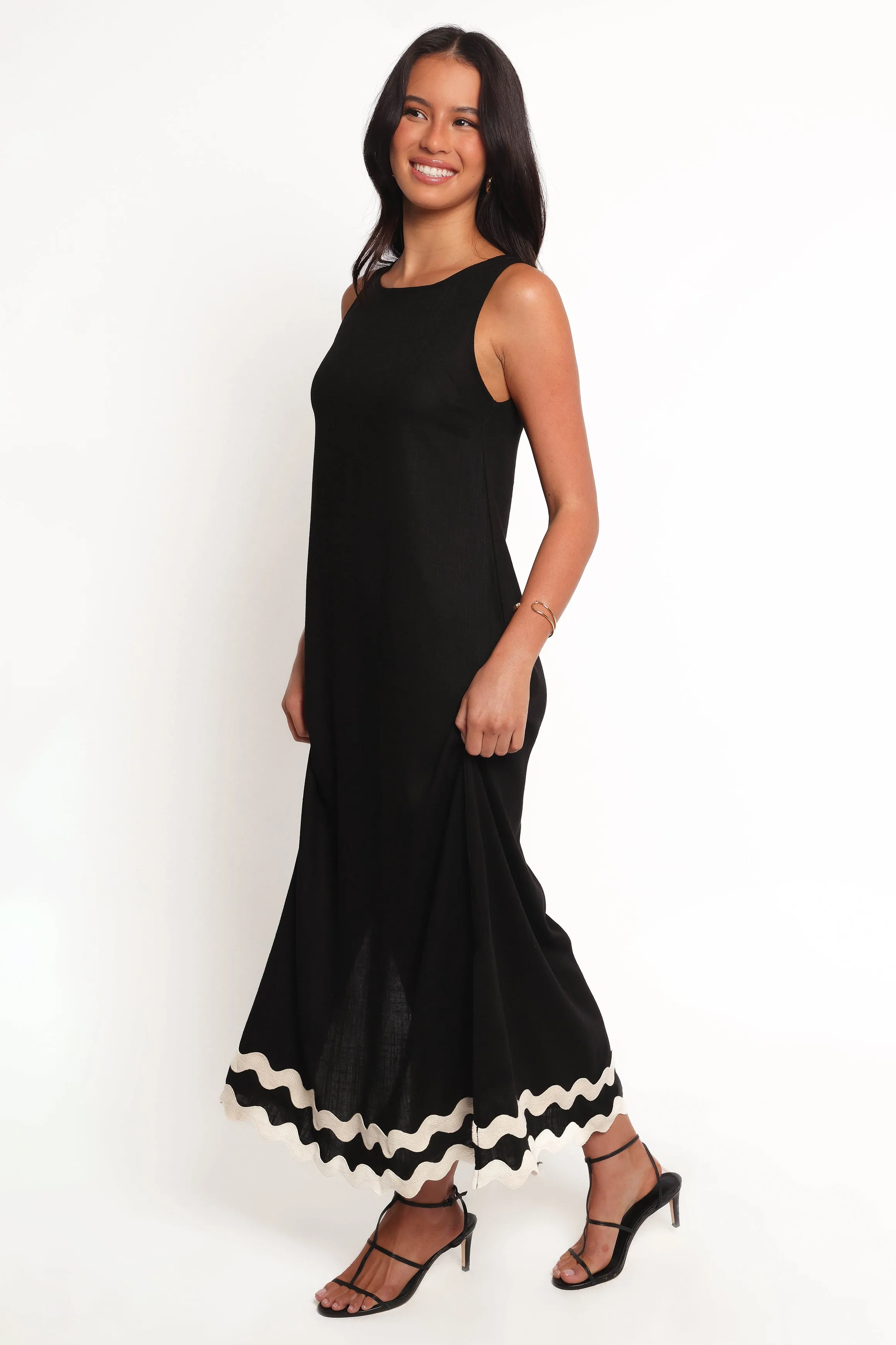 Juno Maxi Dress - Black sold by Petal & Pup product image thumbnail 2