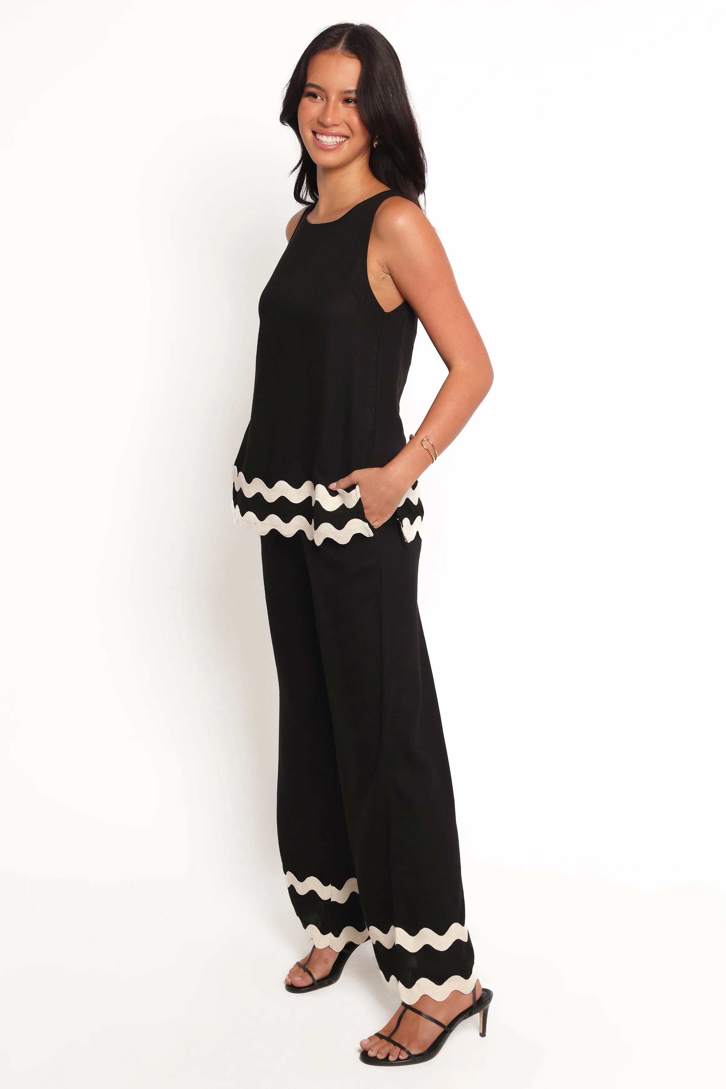 Taliah Pants - Black sold by Petal & Pup product image thumbnail 3