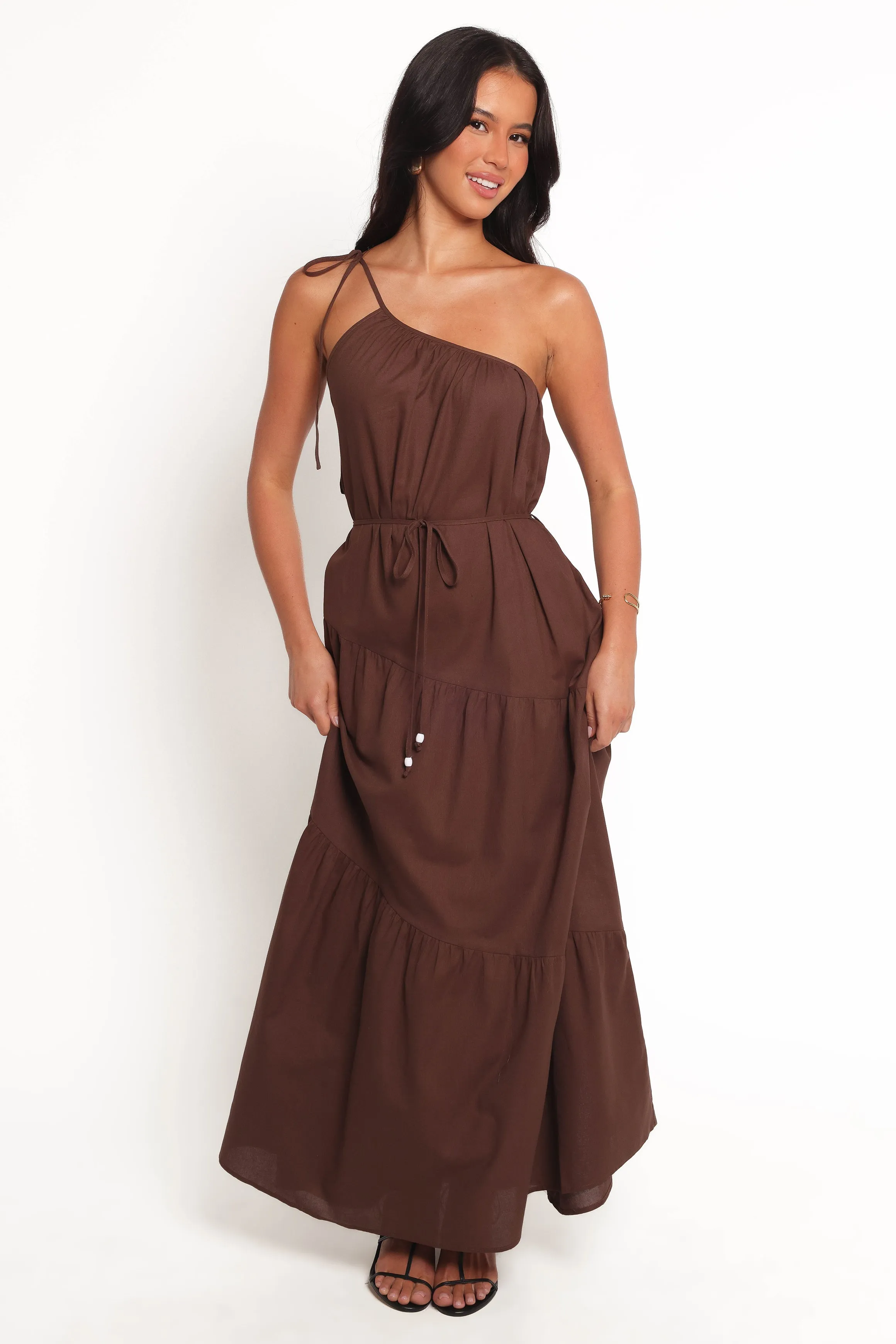 Hilde Maxi Dress - Chocolate sold by Petal & Pup product image thumbnail 3