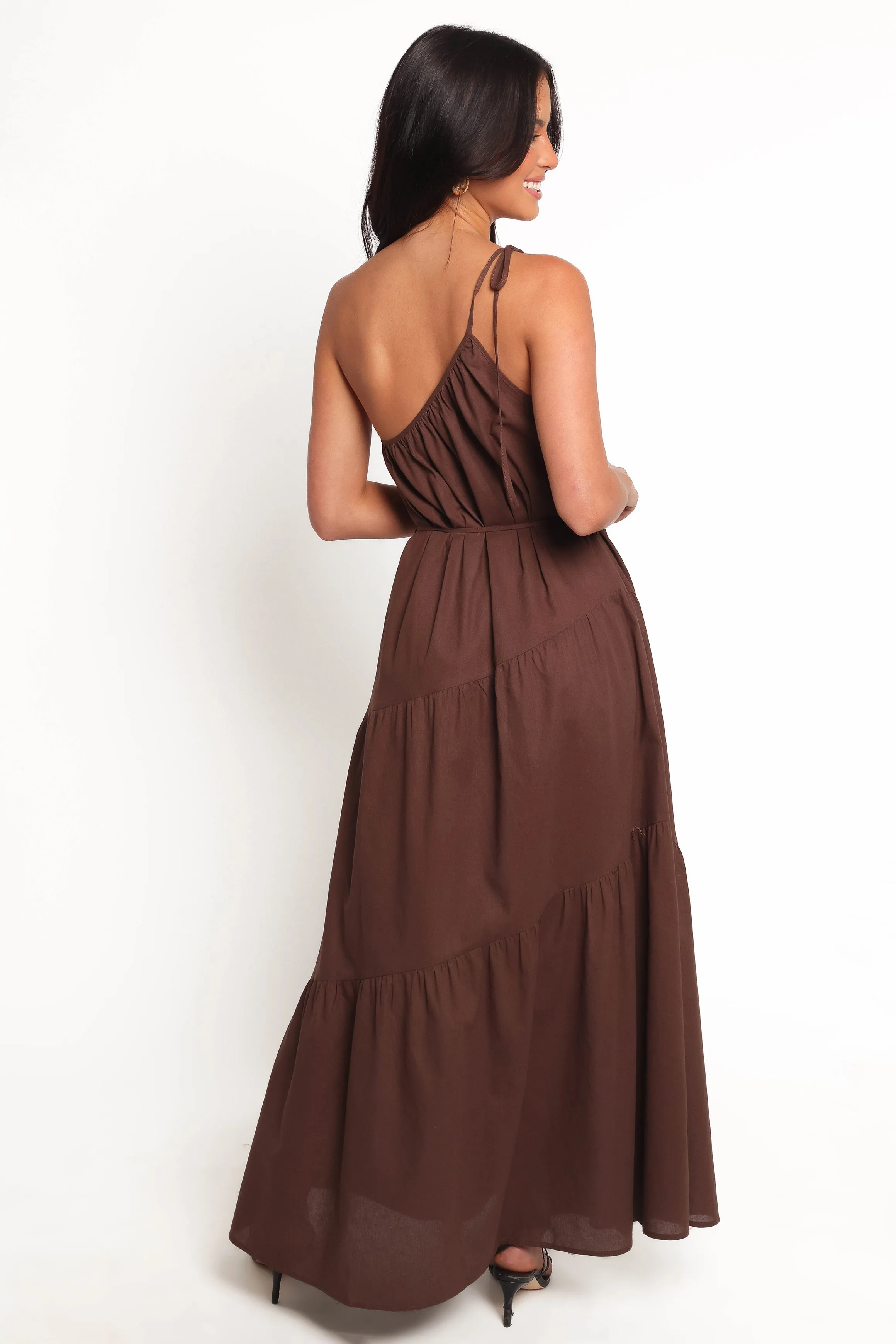 Hilde Maxi Dress - Chocolate sold by Petal & Pup product image thumbnail 5