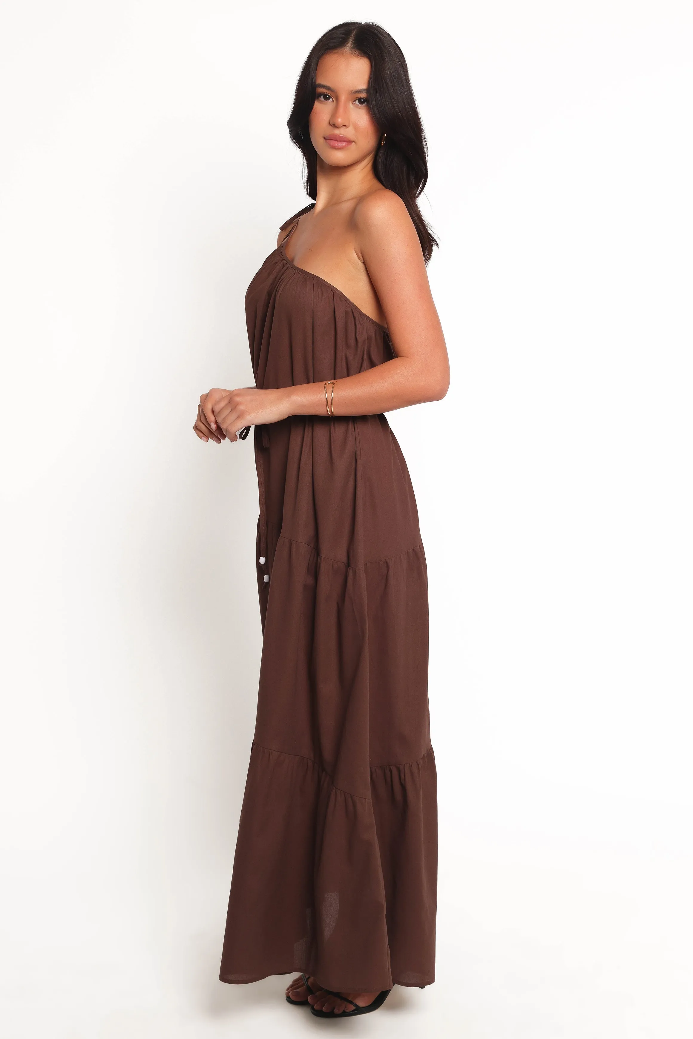 Hilde Maxi Dress - Chocolate sold by Petal & Pup product image thumbnail 4