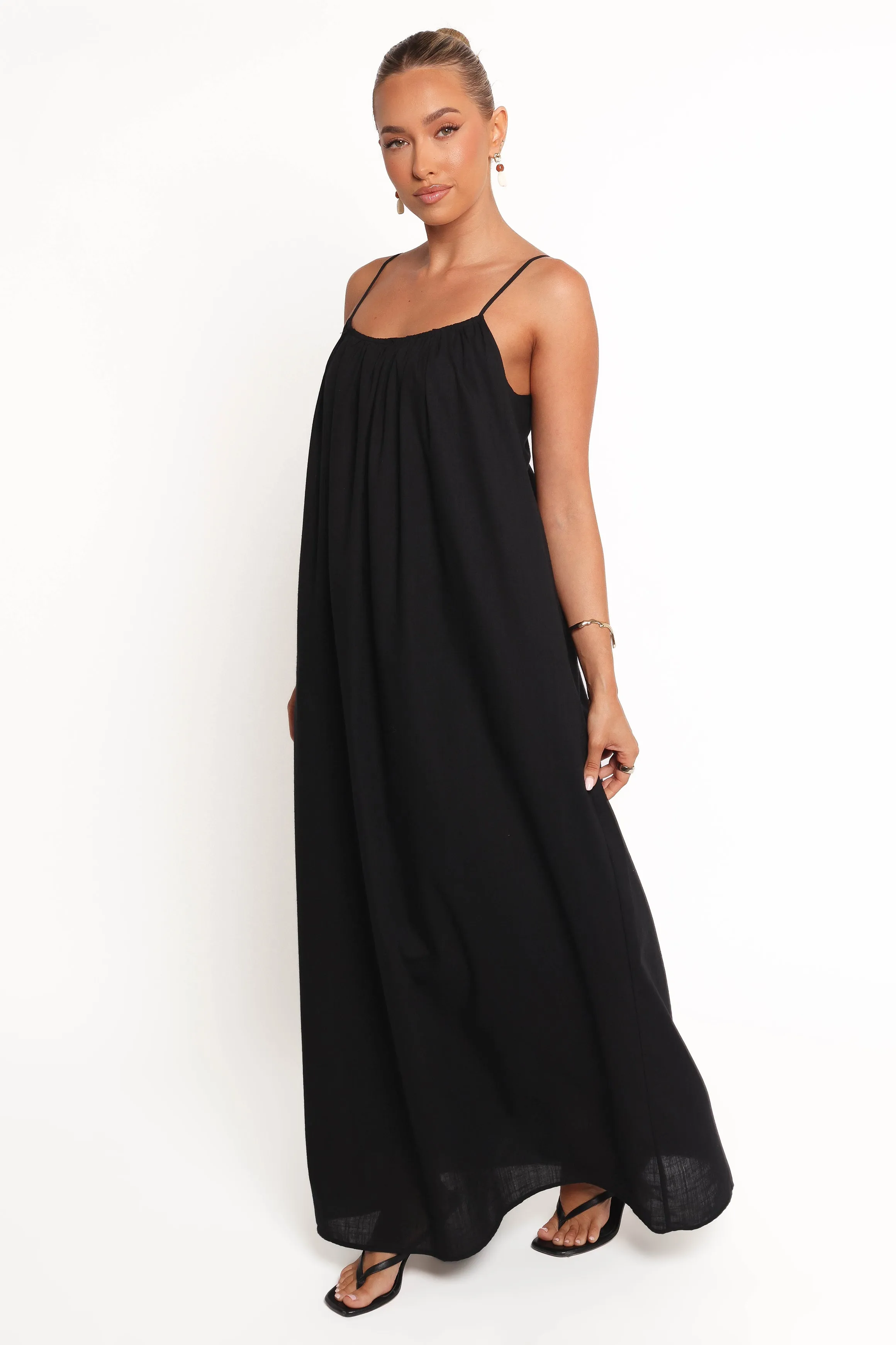 Lumina Maxi Dress - Black sold by Petal & Pup product image thumbnail 3