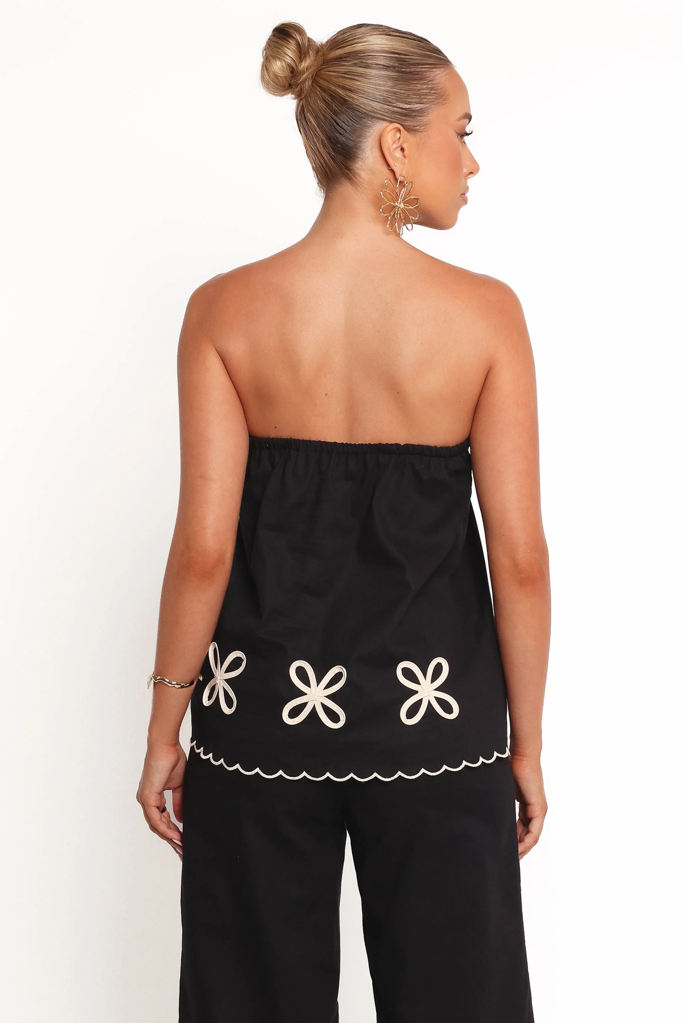 Semika Strapless Top - Black sold by Petal & Pup product image thumbnail 4