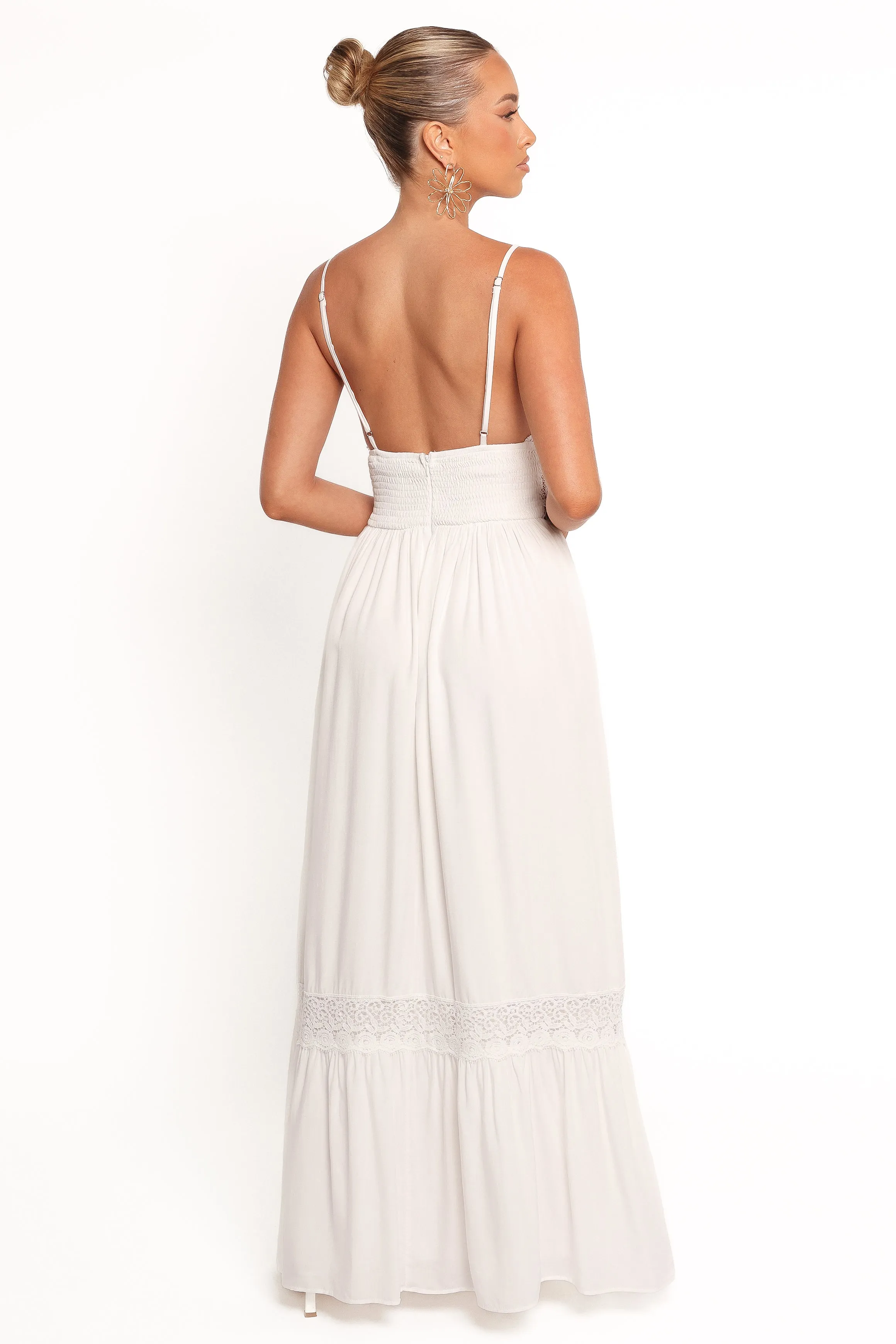 Kiran Maxi Dress - White sold by Petal & Pup product image thumbnail 4