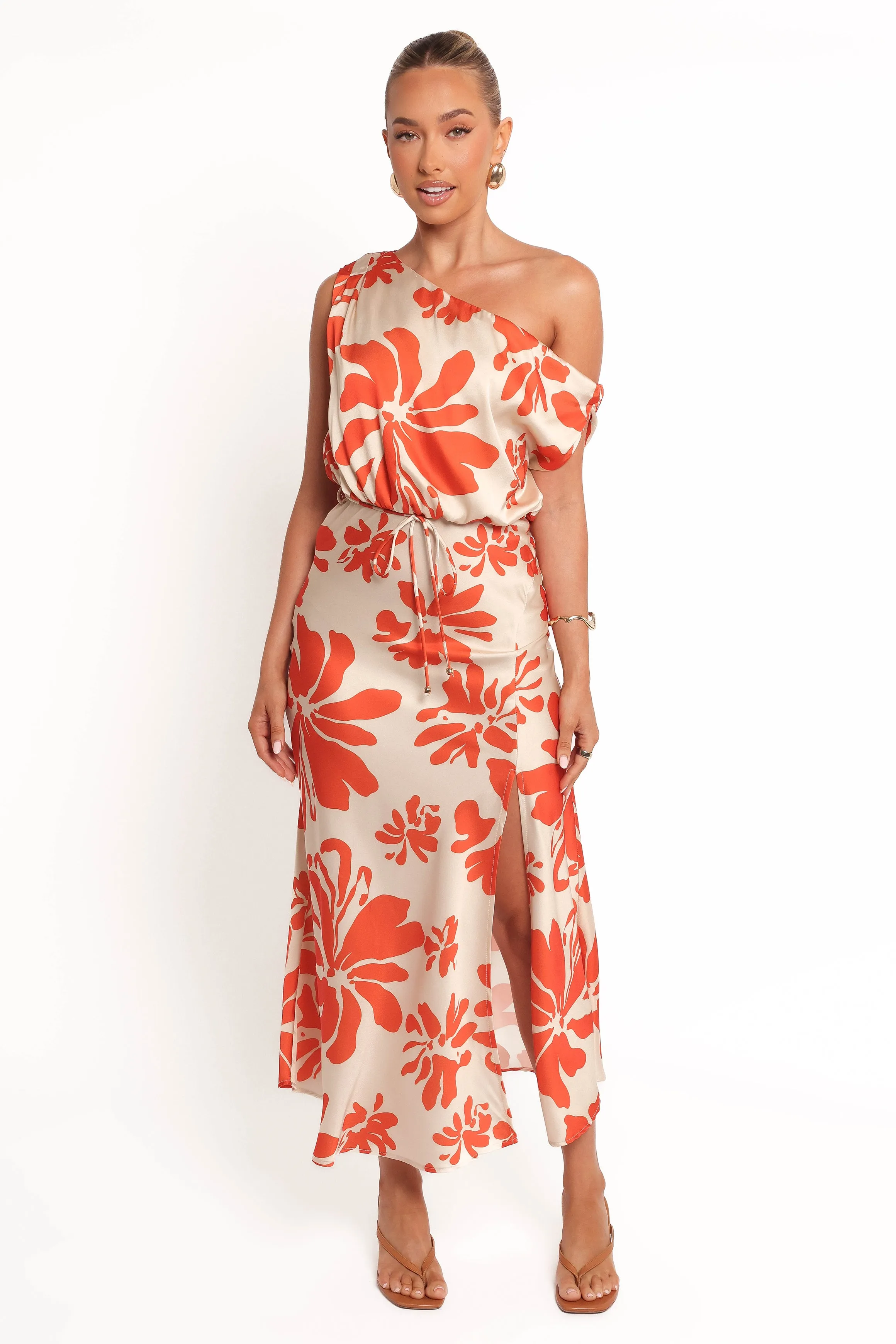 Ana Midi Dress - Red Floral sold by Petal & Pup product image thumbnail 2