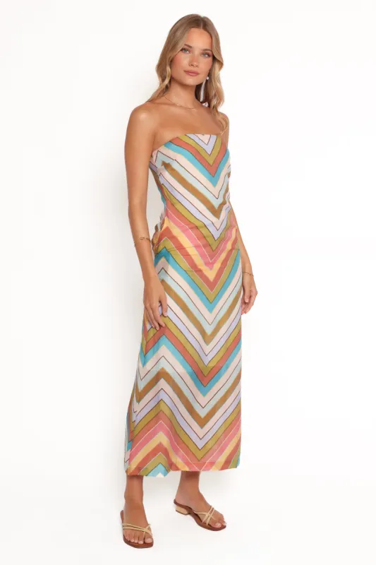 Lane A-line Maxi Dress - Multi sold by Petal & Pup