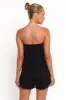 Kristia Strapless Playsuit - Black sold by Petal & Pup