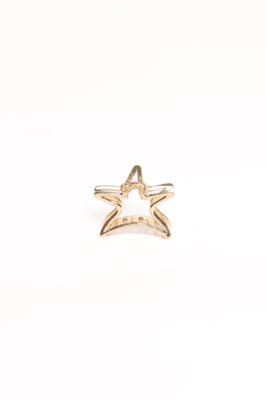 Sunny Hair Clip - Gold sold by Petal & Pup