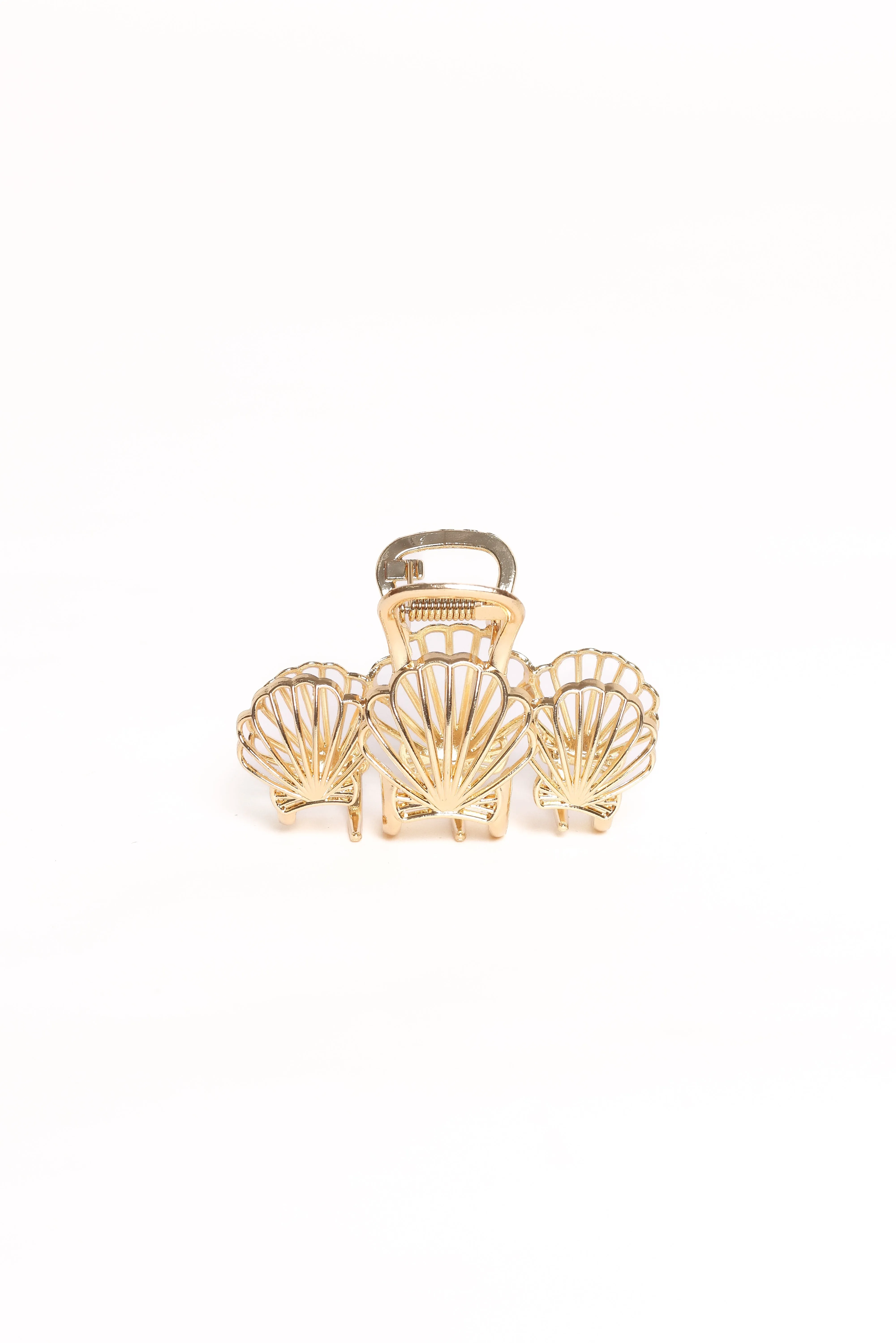 Shelly Hair Clip - Gold sold by Petal & Pup