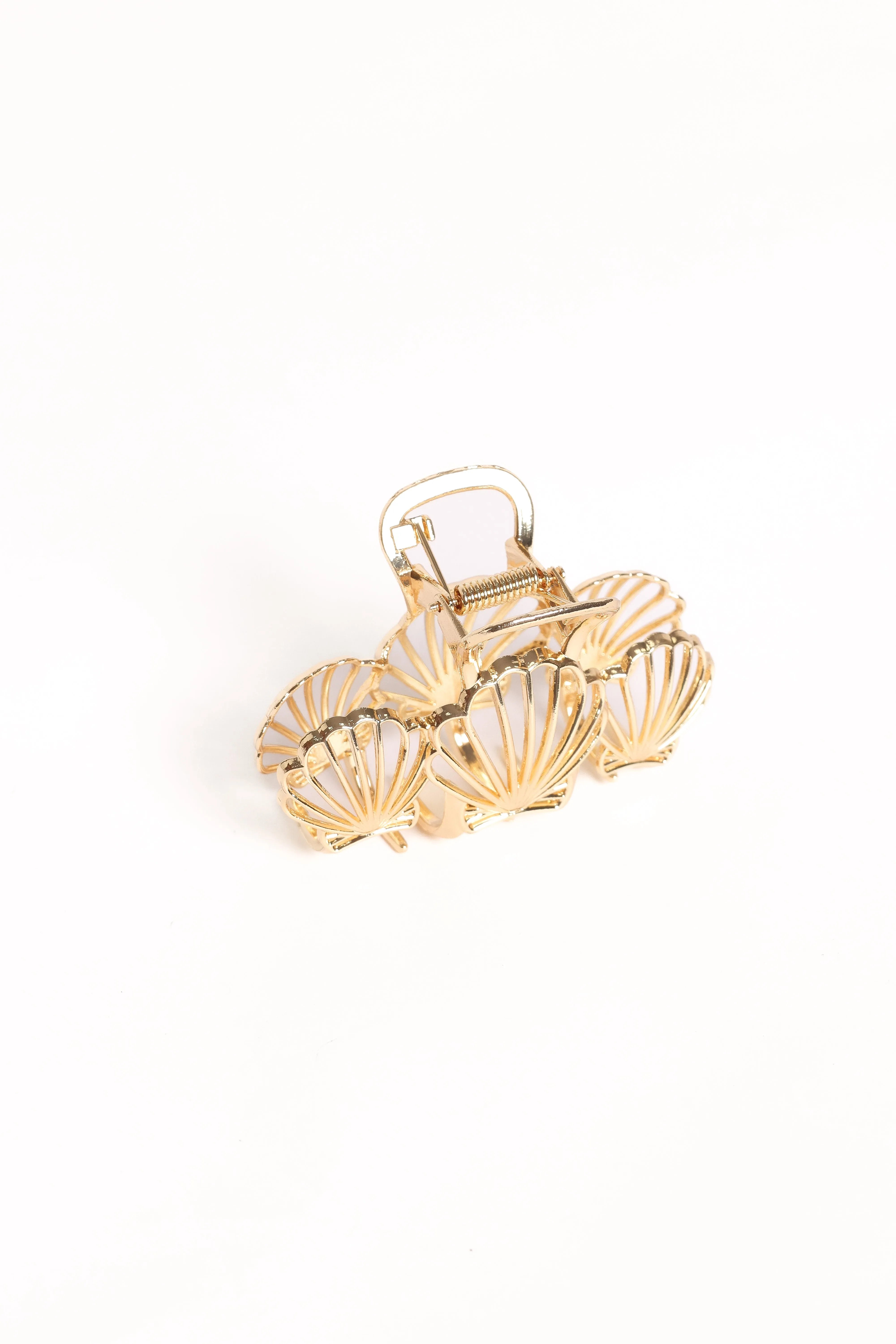 Shelly Hair Clip - Gold sold by Petal & Pup product image thumbnail 3